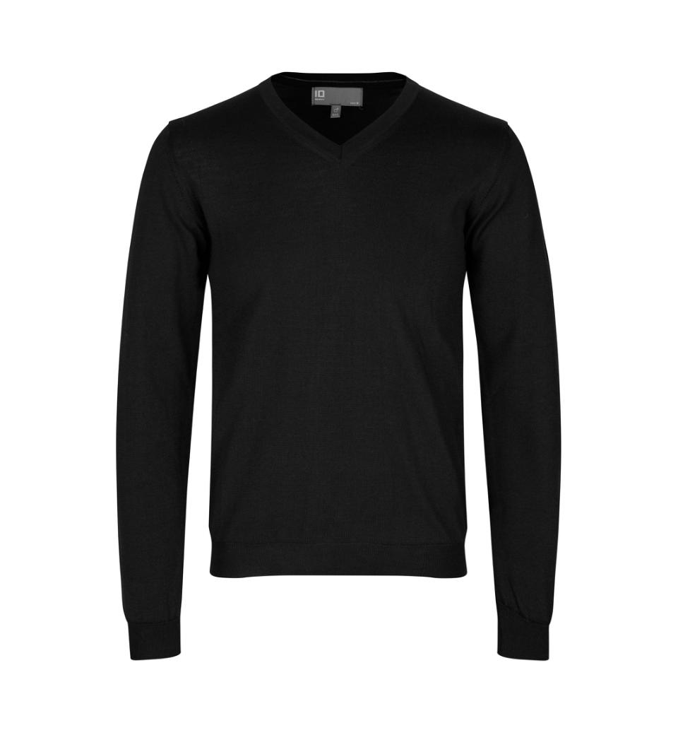 Pullover Herren | Merino  ID Identity® Schwarz S