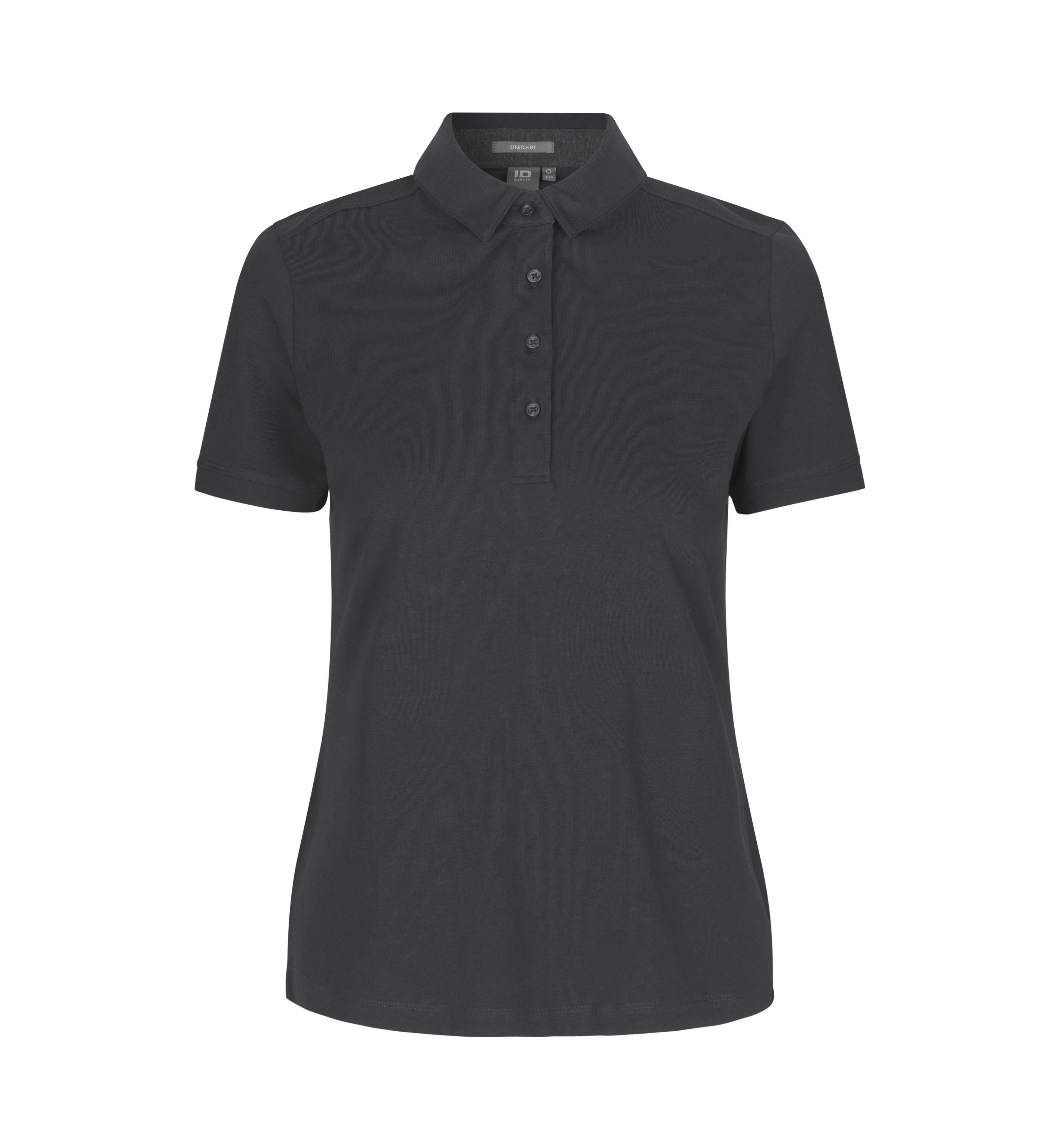 Business Poloshirt Damen | Jersey 185 g/m² ID Identity® Schwarz 3XL