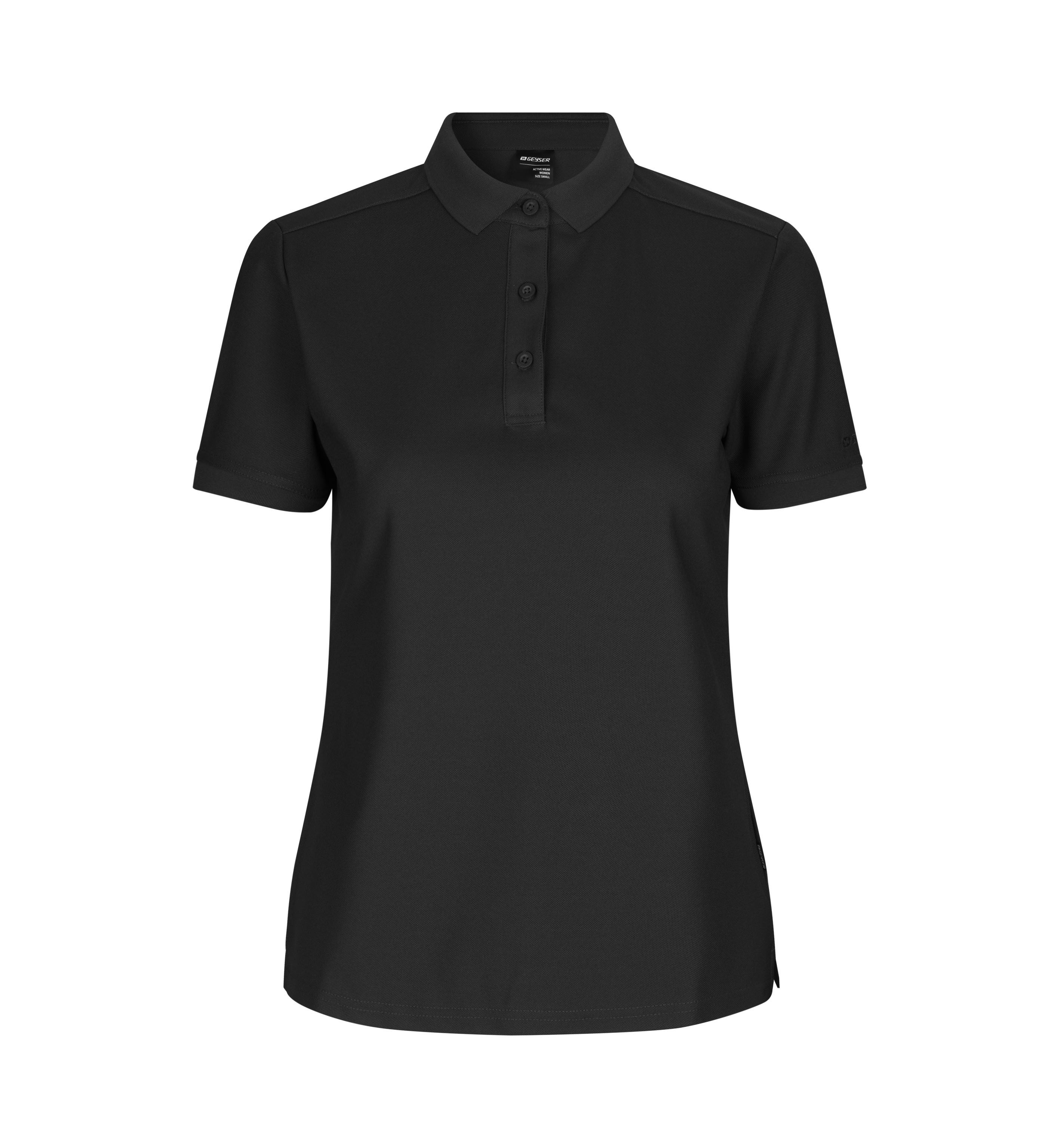 Polo Shirt | Functional | Damen 180 g/m² Geyser by ID® black XXL