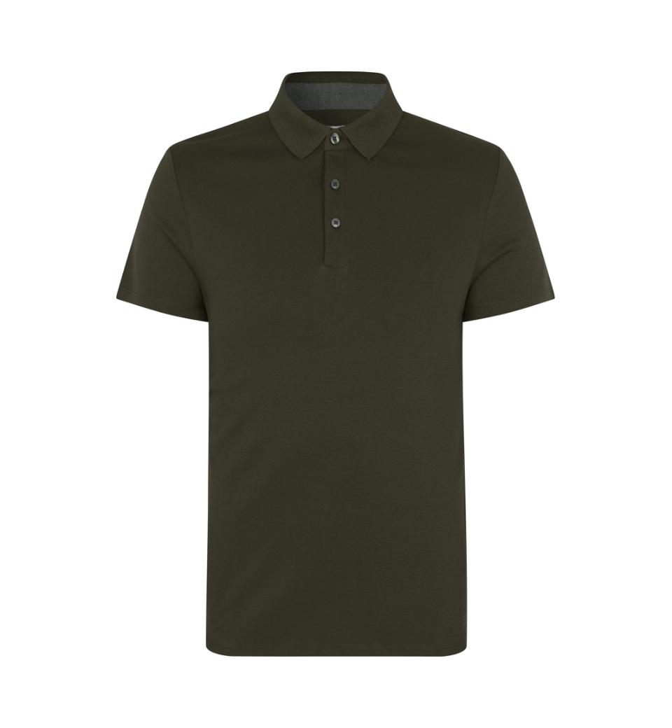 Exklusives Jersey-Poloshirt 180 g/m² Seven Seas® Oliv 3XL