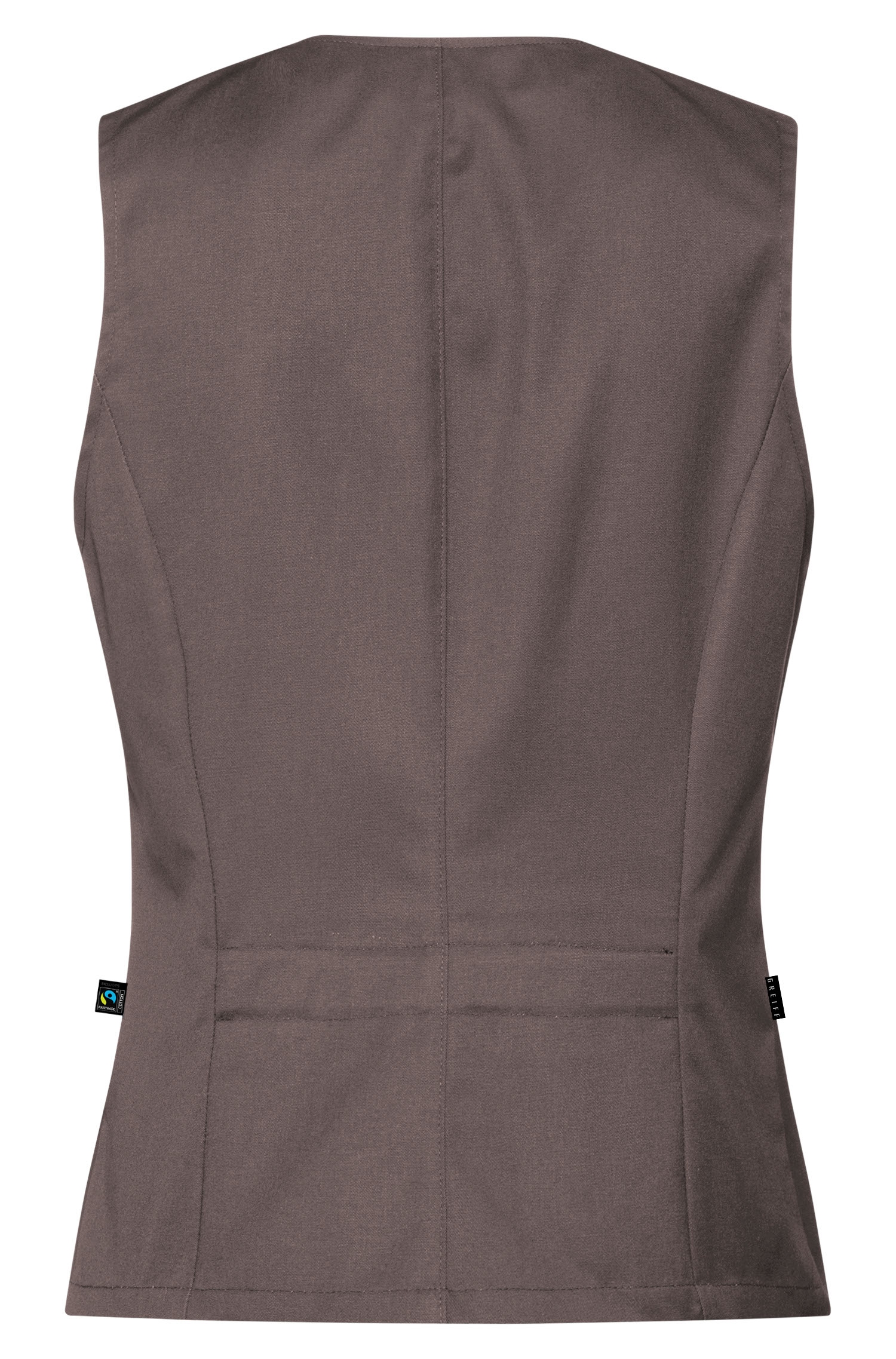 Damen Weste Regular Fit 1717 Greiff® Taupe XXL