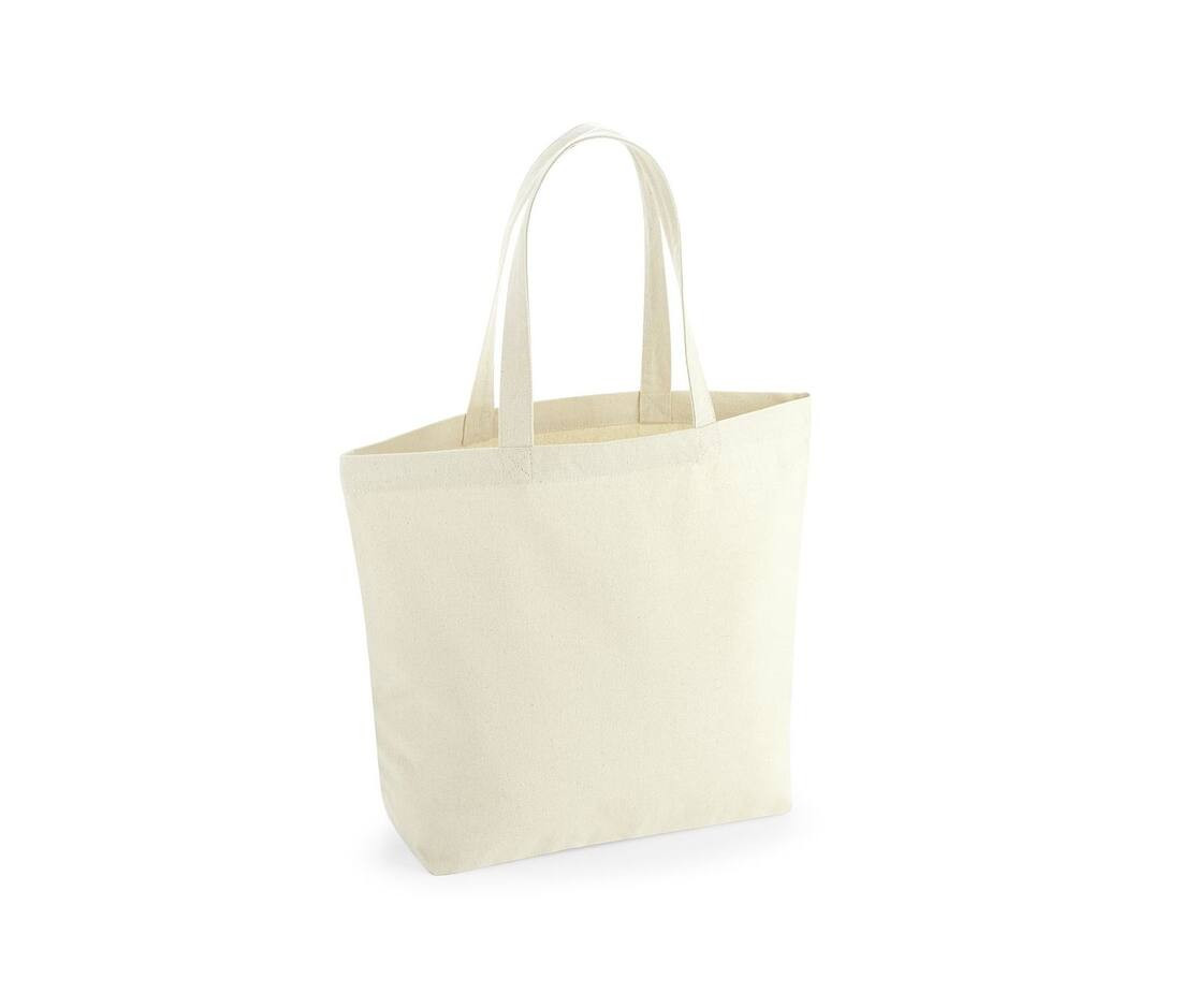Maxi-Einkaufstasche aus Polyester 35 x 39 x 13,5 cm Westford Mill® Natural