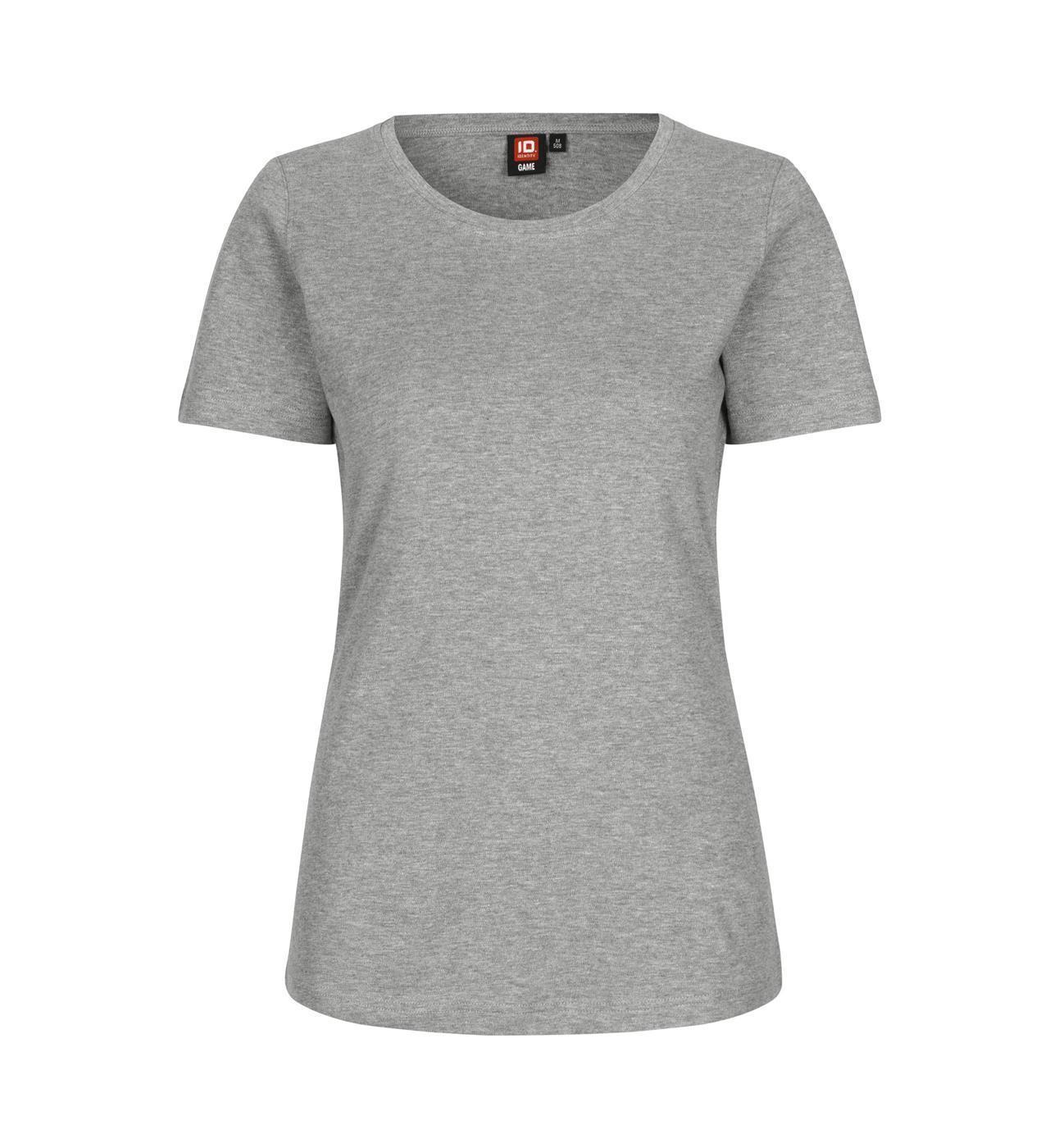 Ladies T-Shirt Interlock 210 - 220 g/m² ID Identity® Grey Melted S