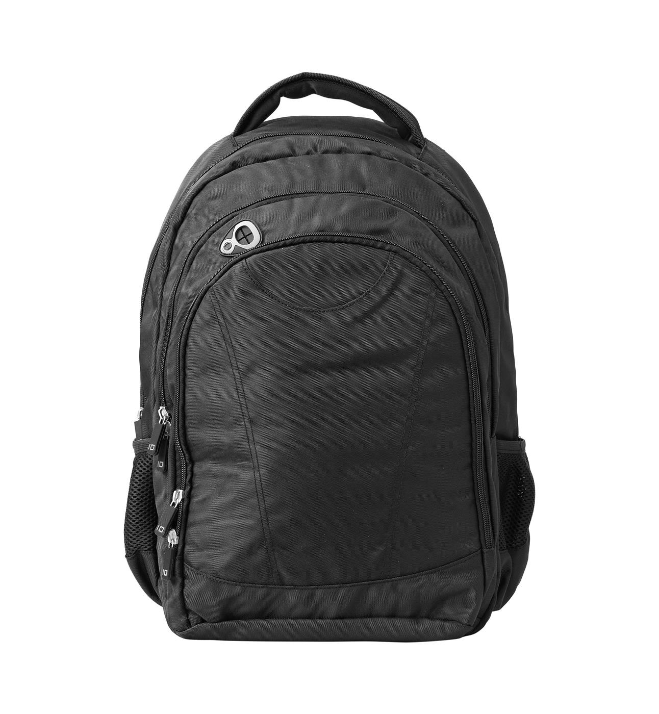 Rucksack mit Laptop-Fach 45 x 35 x 16 cm ID Identity® Schwarz