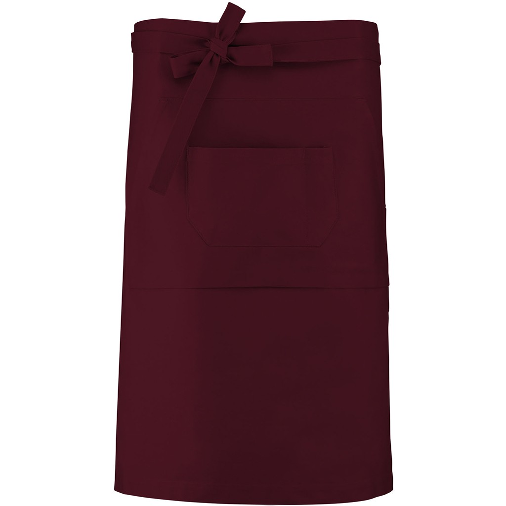 Bar apron 90 x 62.5 cm Kariban® Wine One Size