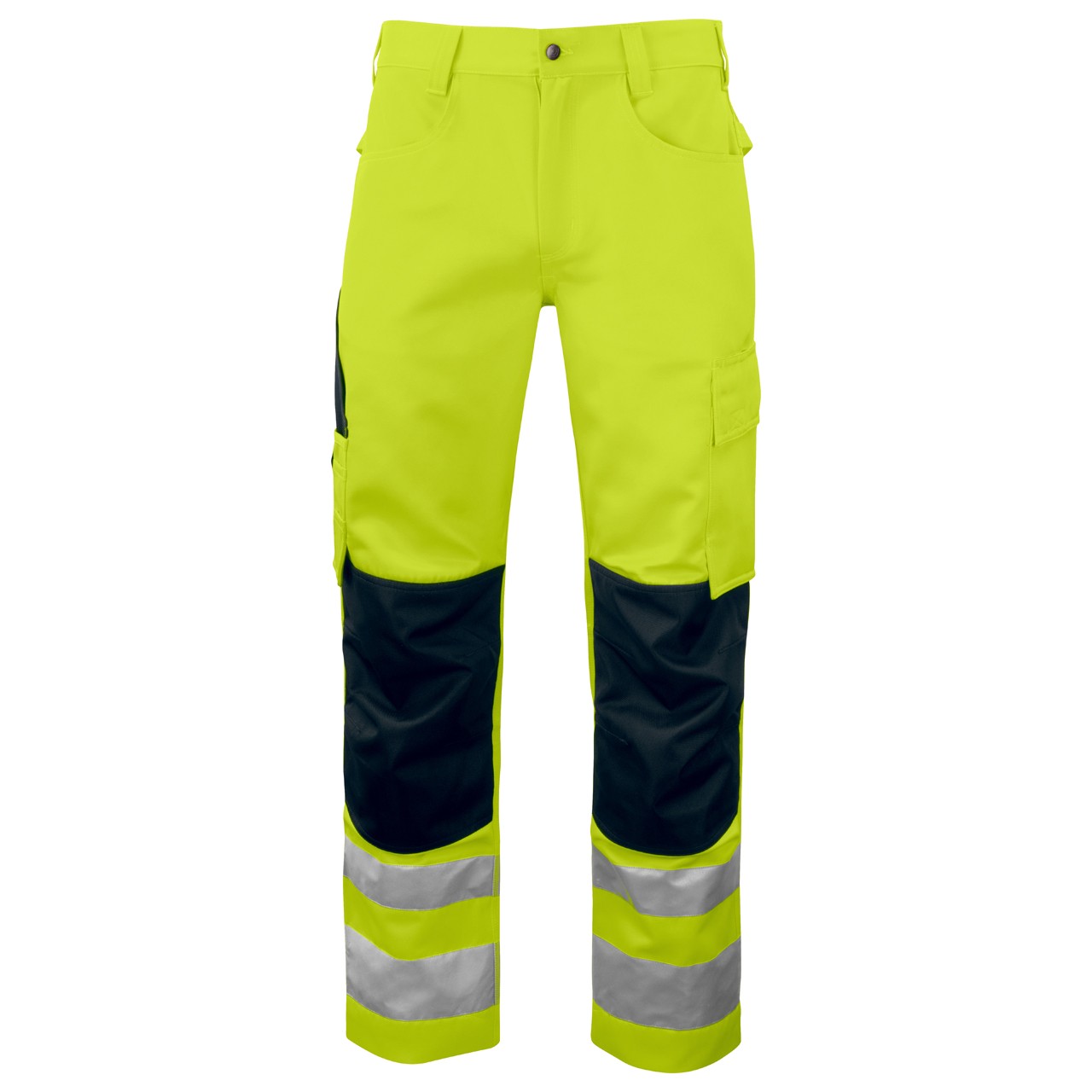 Work trousers EN ISO 20471 CLASS 2 Projob® yellow/black -11 C42