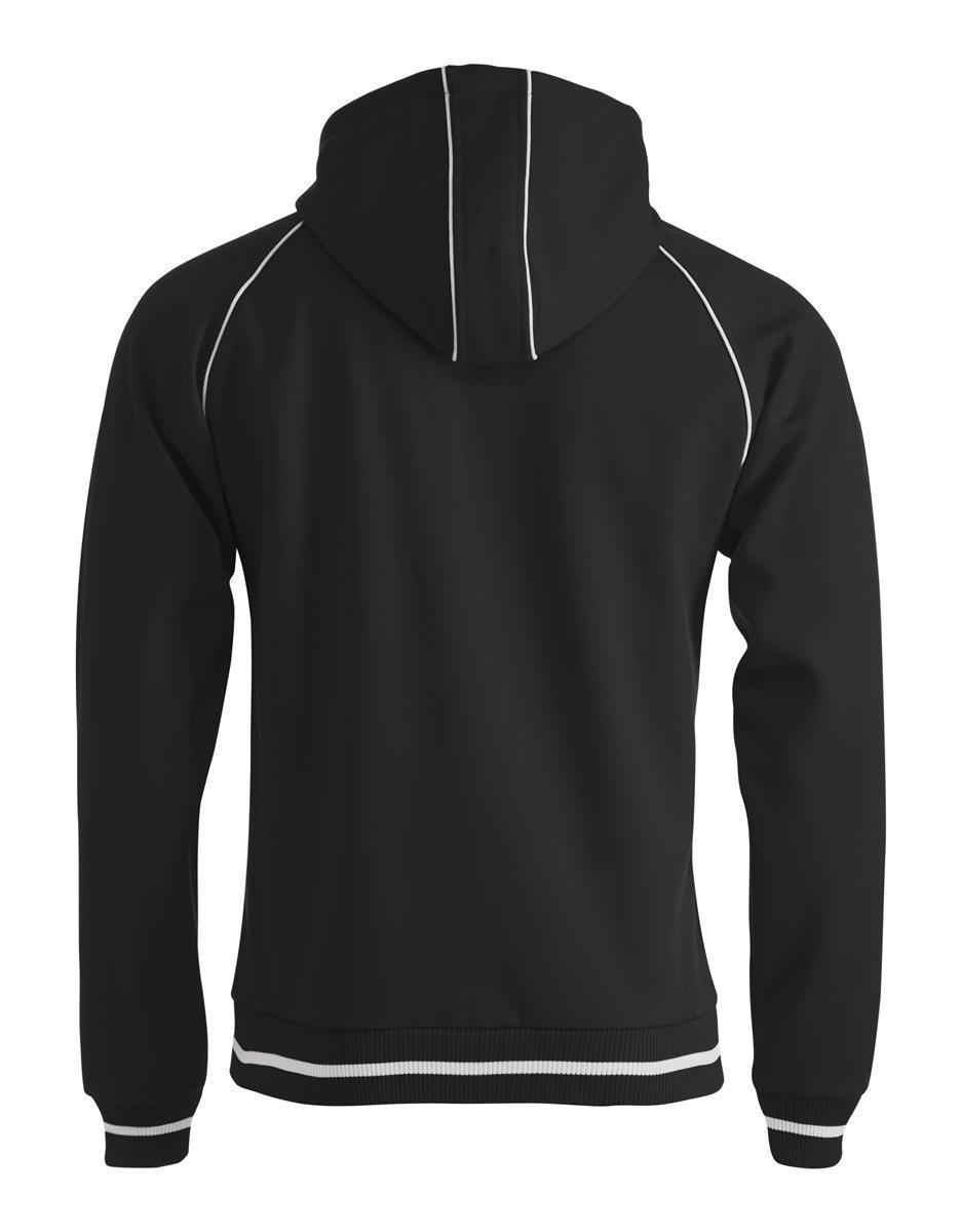 Men's Hooded Sweat Jacket Gerry 300 g/m² Clique® Black 99 M