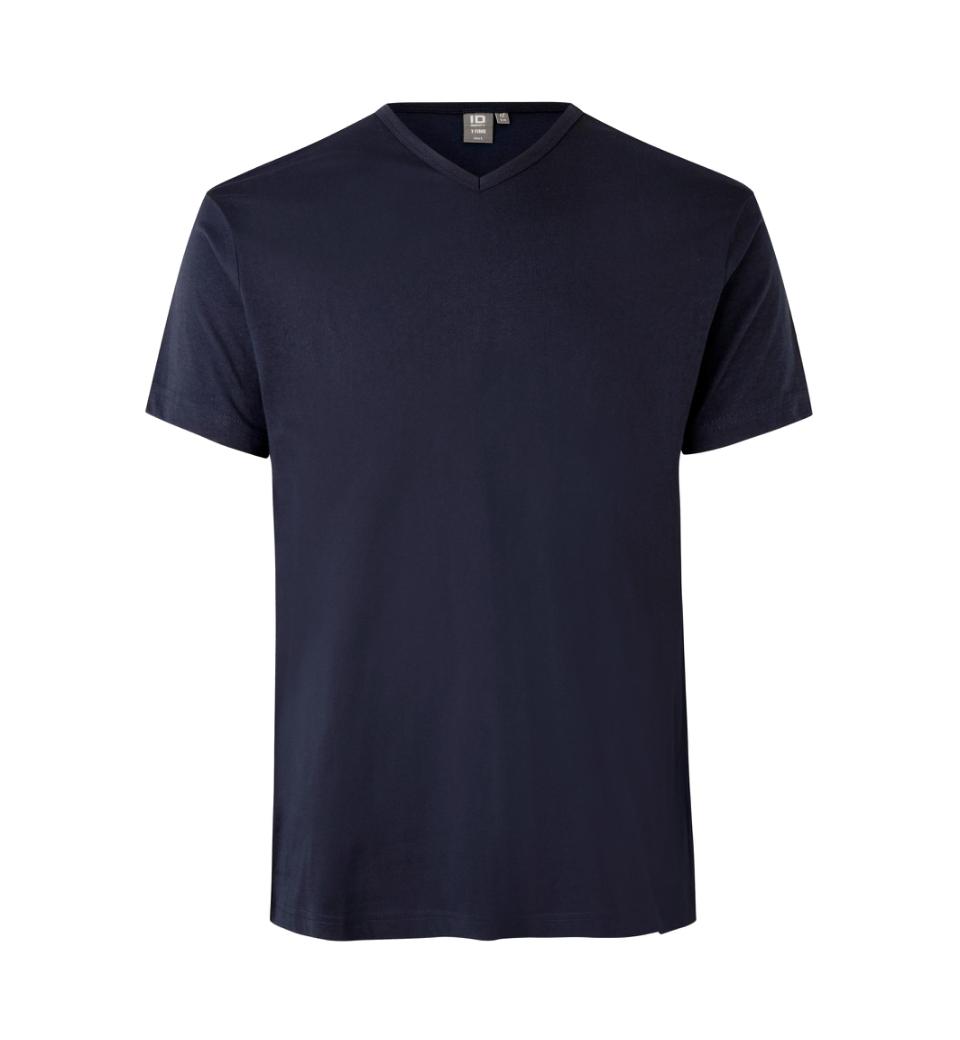 T-TIME® Herren T-Shirt V-Ausschnitt 175 g/m² ID Identity® Navy XXL