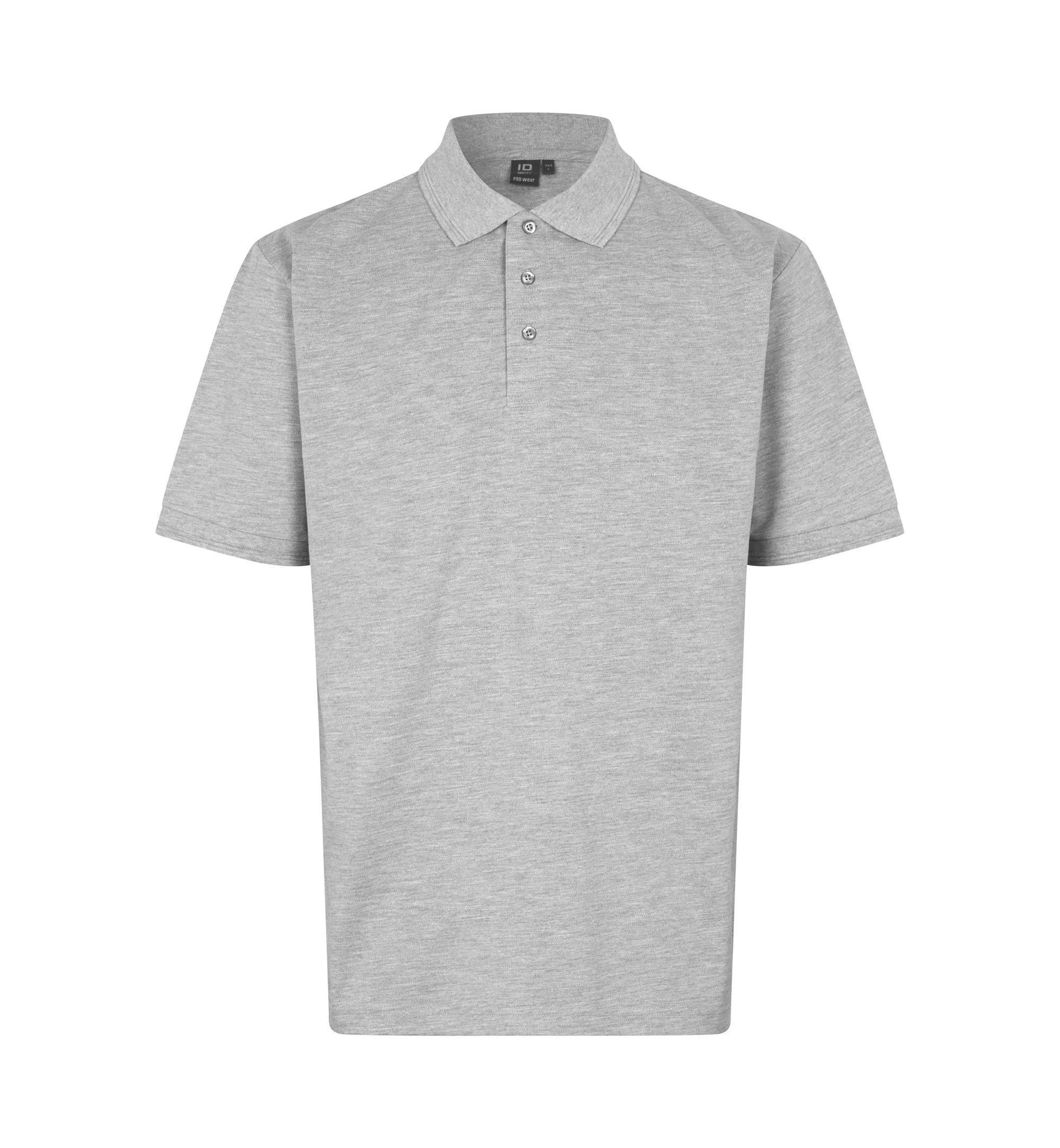 PRO Wear Poloshirt | ohne Tasche 220 g/m² ID Identity® Grau Meliert 6XL