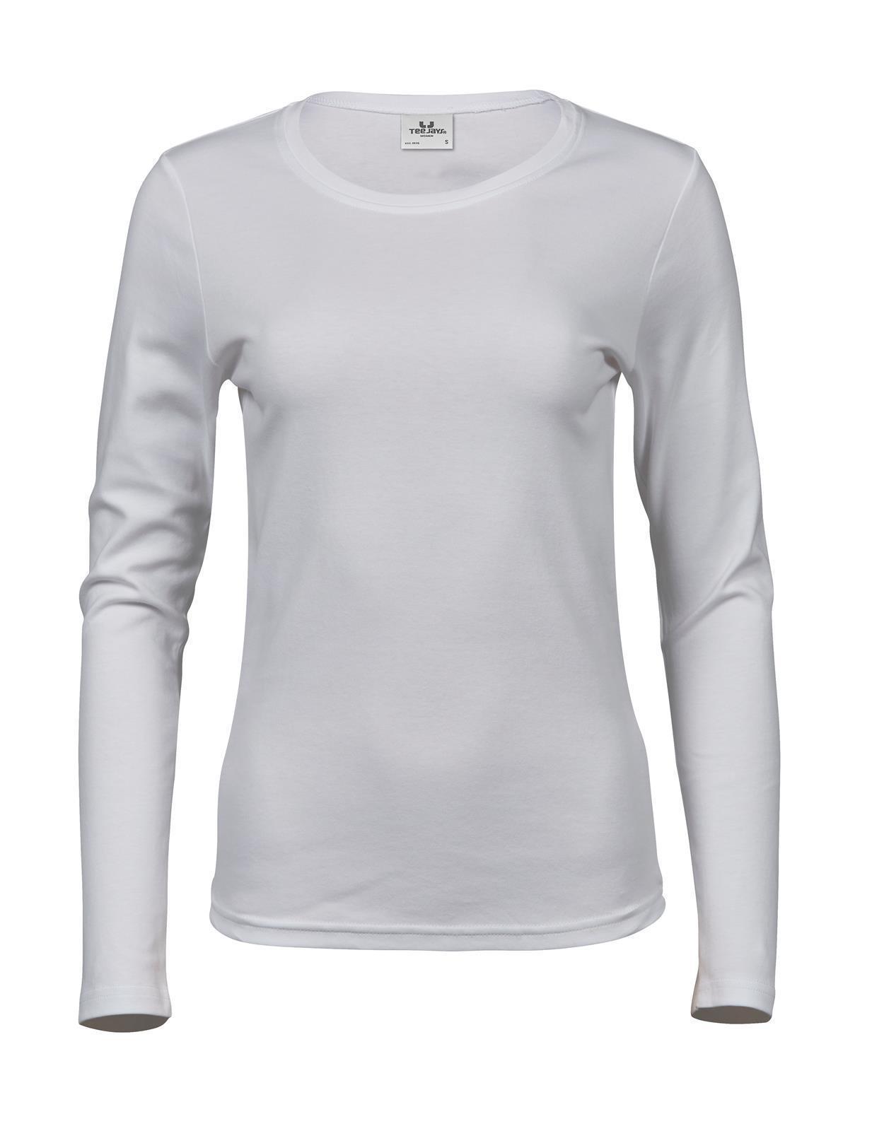 Damen Long Sleeve Interlock Tee Tee Jays® White 3XL