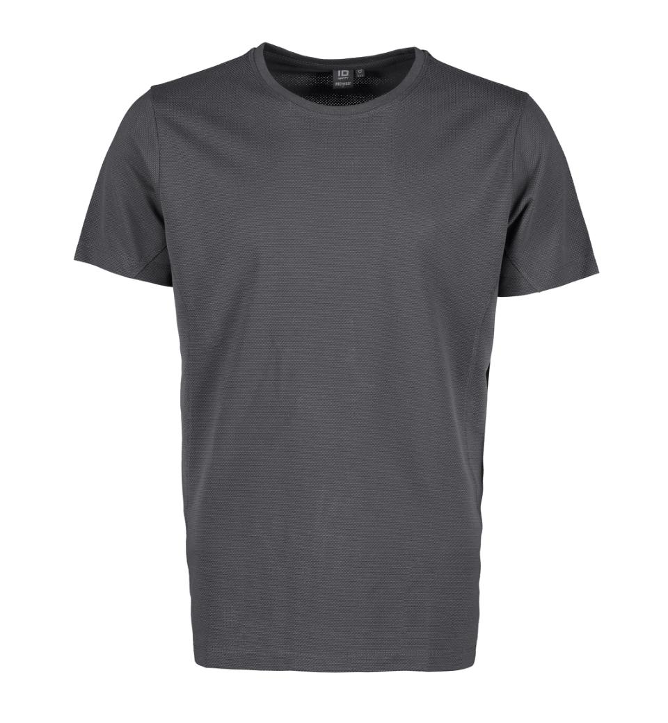 Herren T-Shirt mit Lyocell ID Identity® Silver grey 4XL