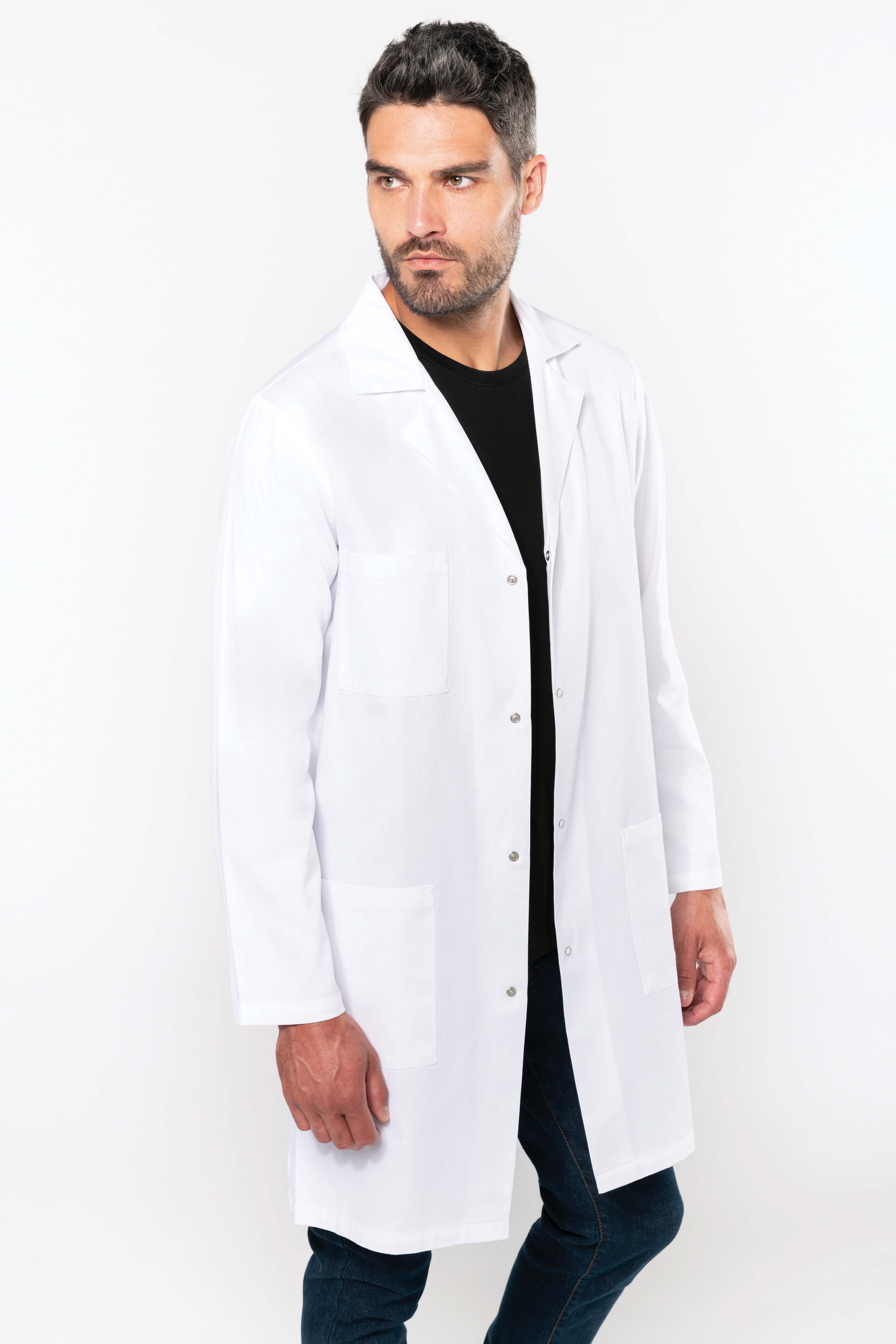 Premium lab coat 100% cotton 200 g/m² Kariban® White XXL