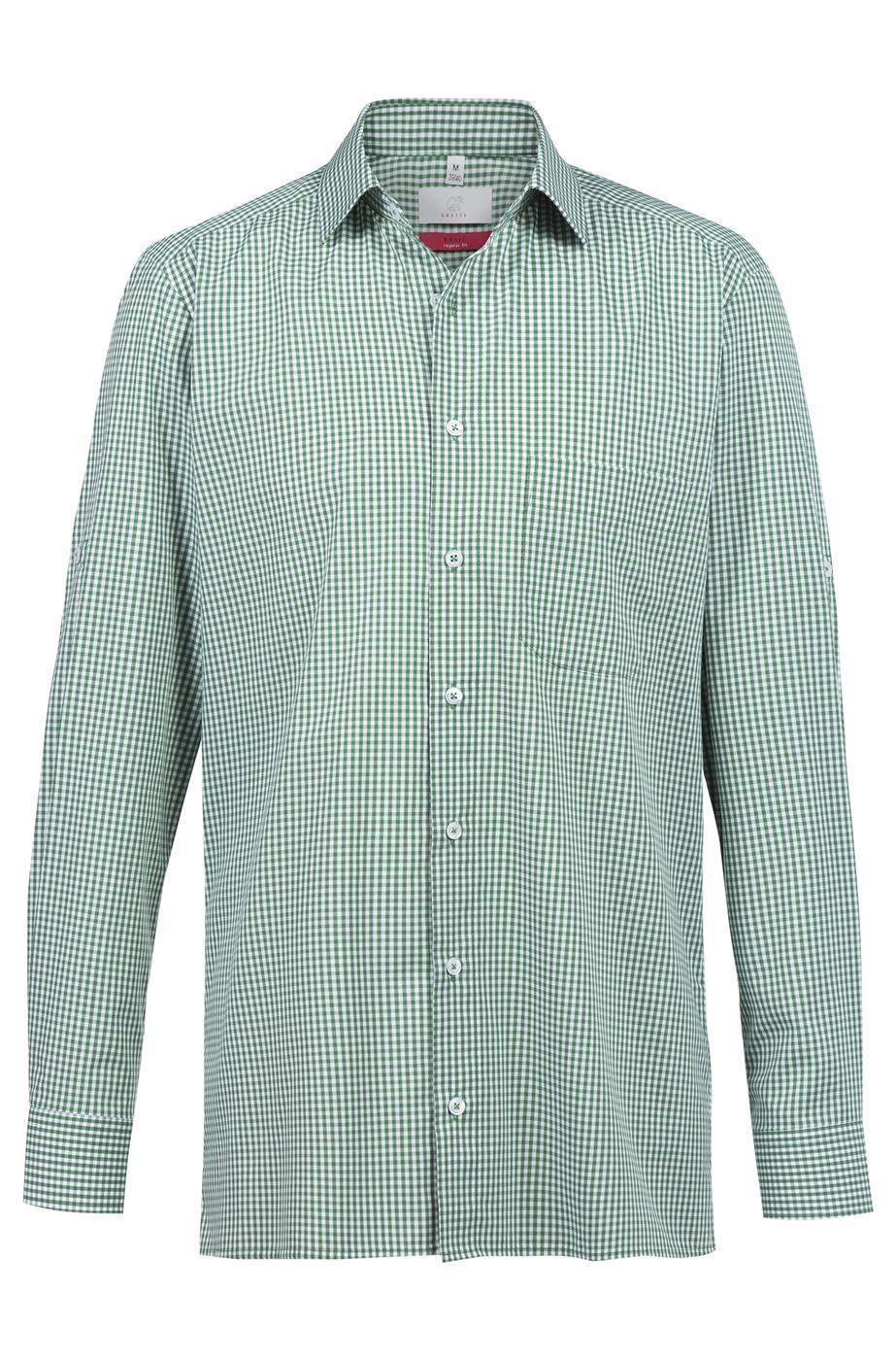 Men's plaid shirt regular fit 67213 Greiff®