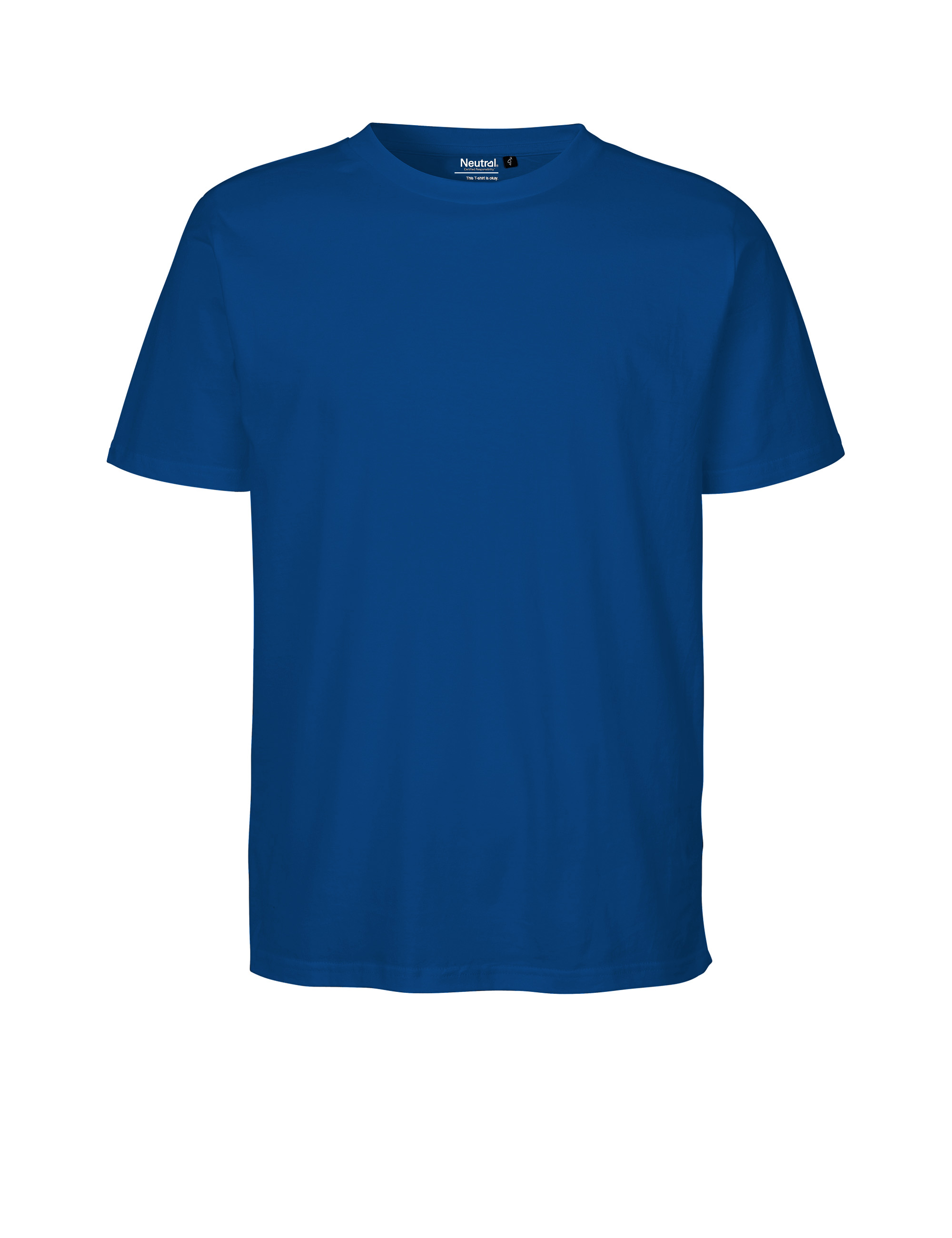 Organic Fairtrade Unisex Regular T-Shirt 155 g/m² Neutral ® Royal M