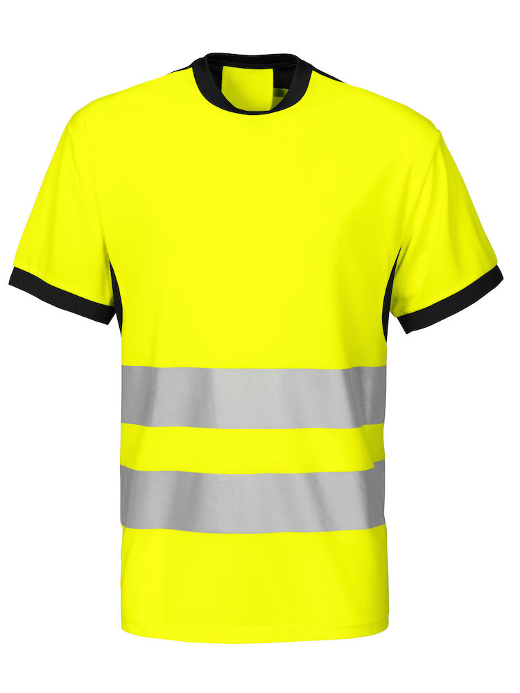 Warnschutz Funktions-T-Shirt EN ISO 20471 KLASSE 2 Projob® Gelb/Schwarz L