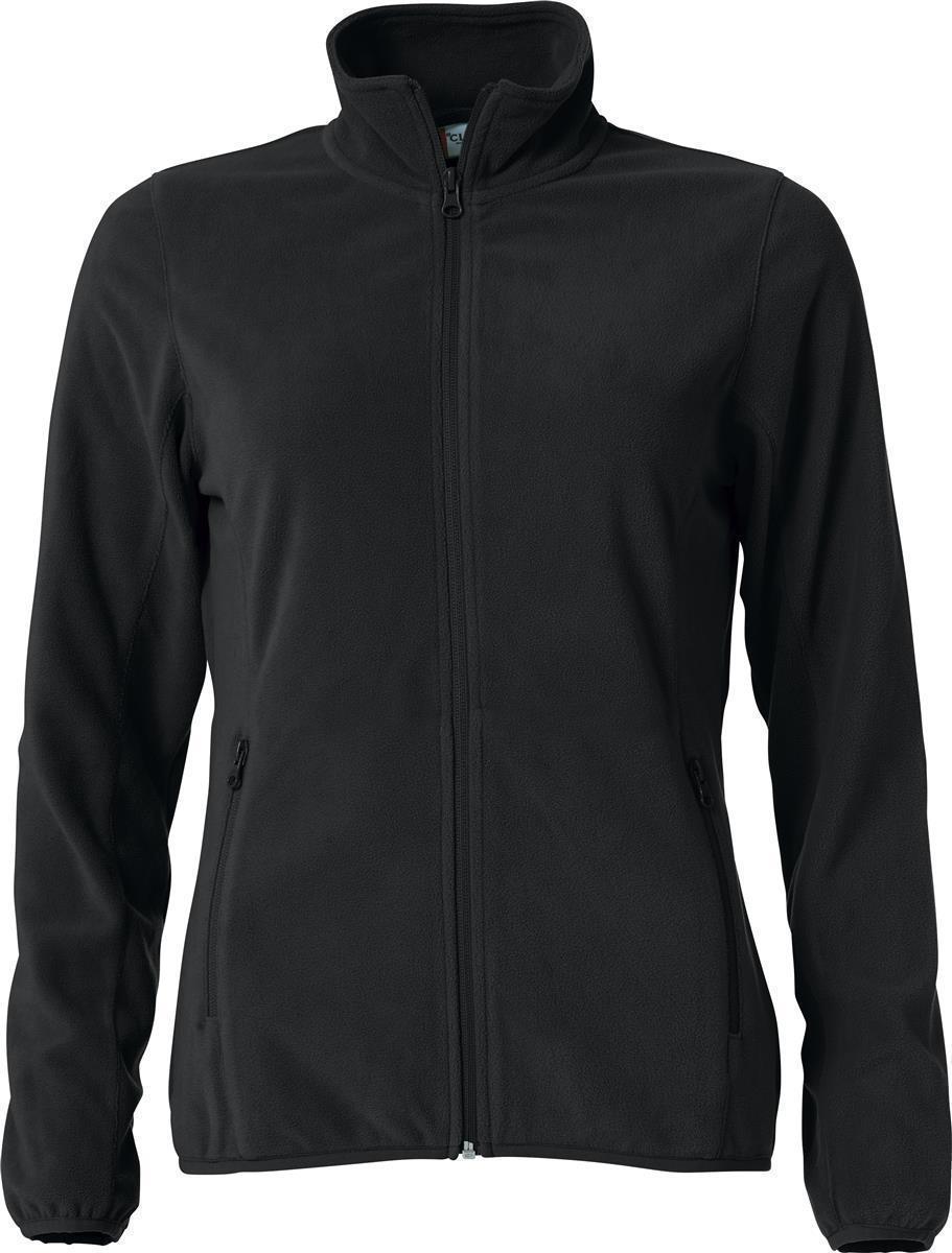 Ladies Basic Microfleece Jacket 190 g/m² Clique® Black 99 XS