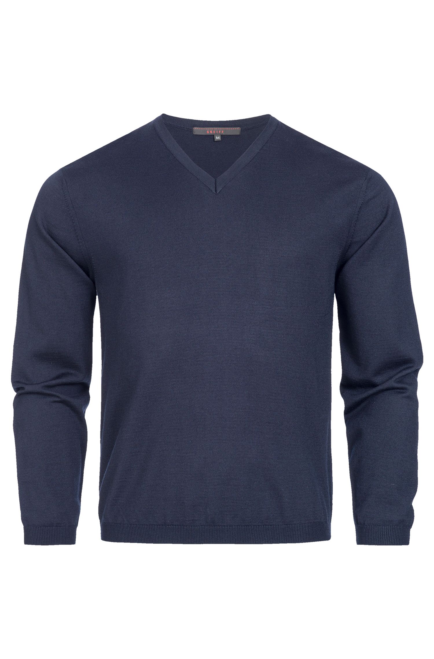 Herren Strick-Pullover RF 6040 Greiff® Dunkelblau 3XL