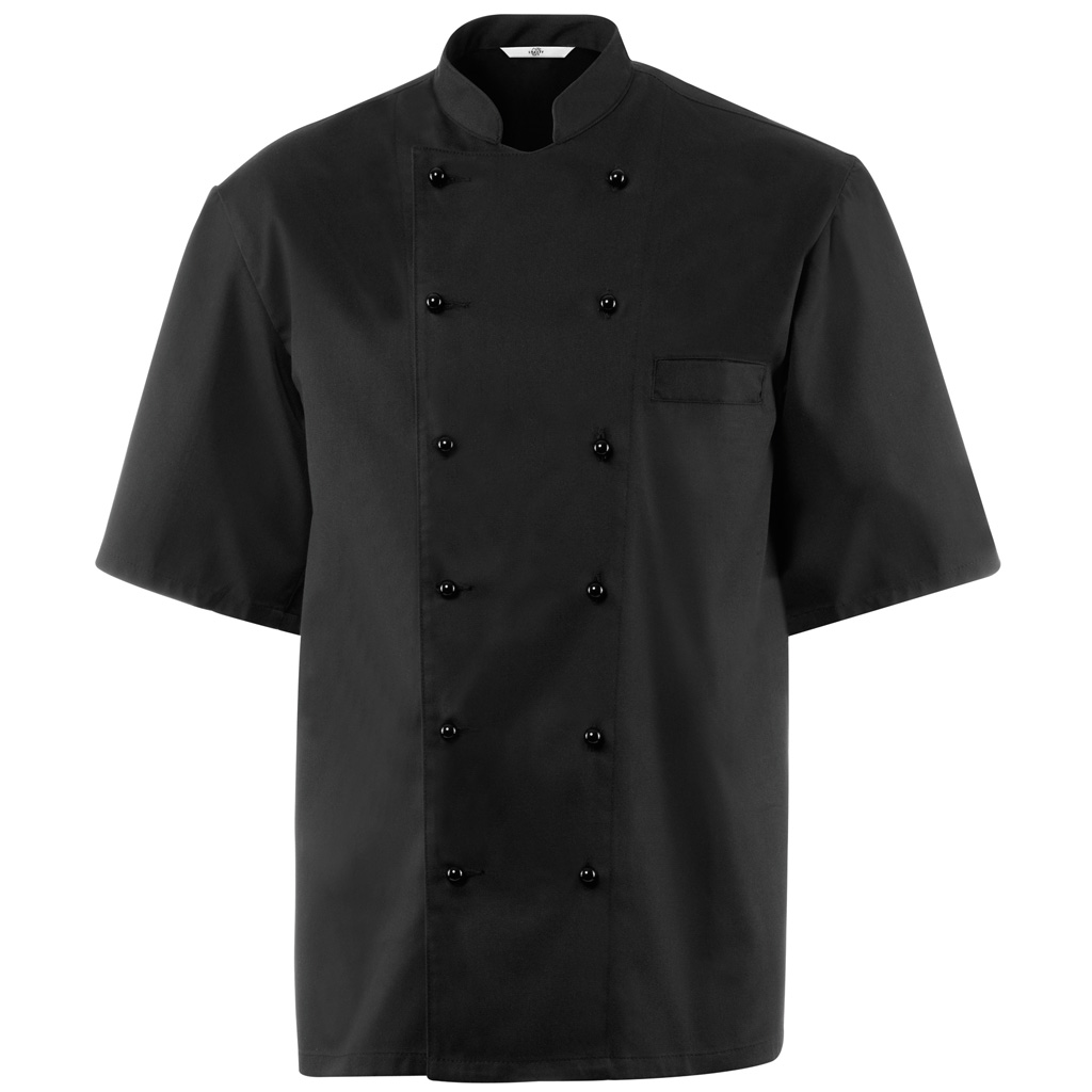 Men's Cooking Jacket RF 5567 blended fabric Greiff® Black M/48-50