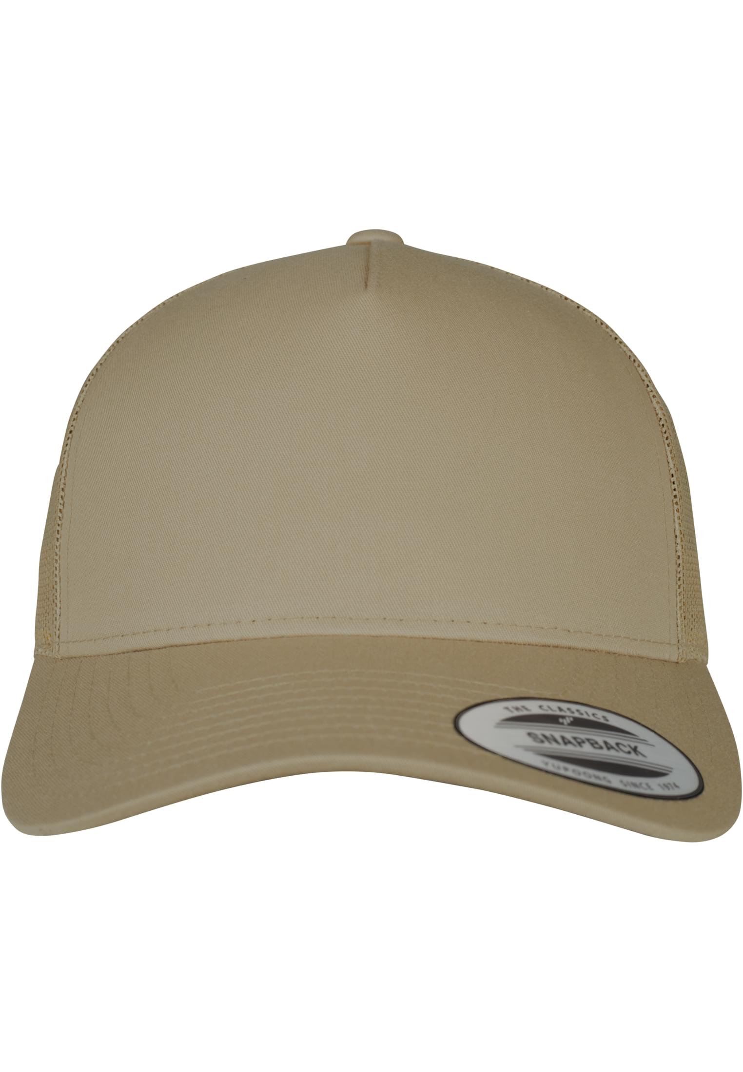 5-Panel Retro Trucker Cap FLEXFIT® Khaki One Size