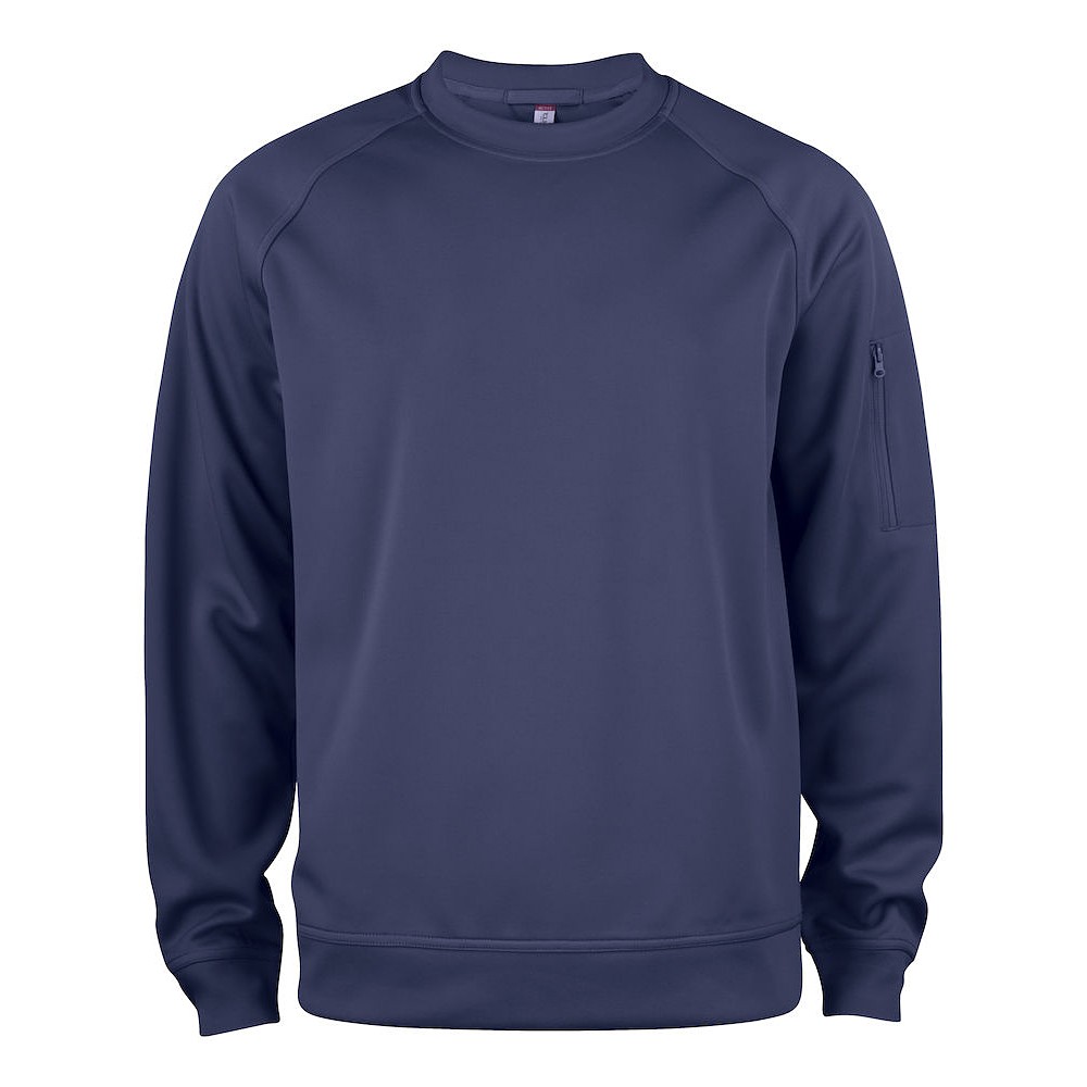 Unisex BASIC Active Sweatshirt Clique® Navy M