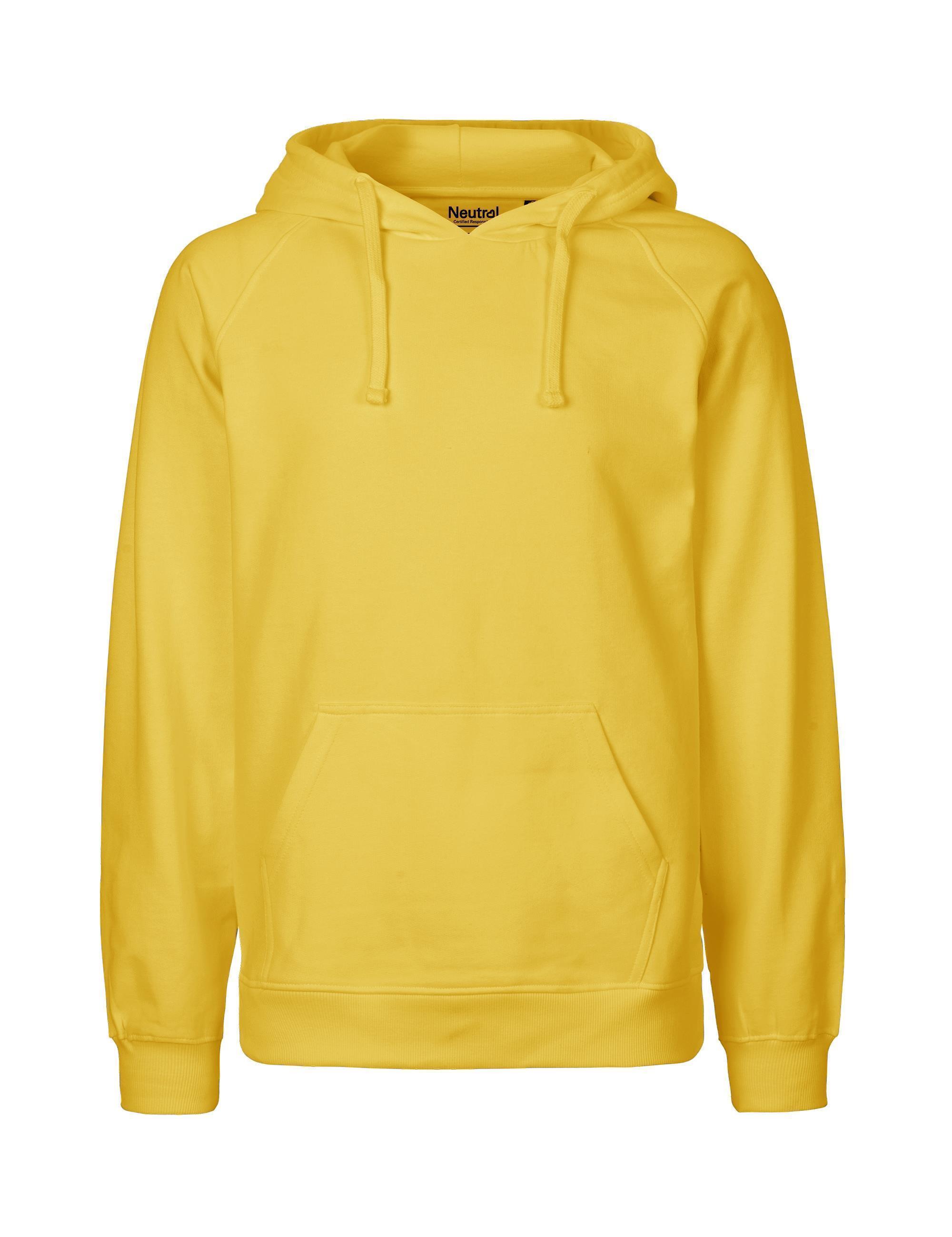 Organic Fairtrade Herren Hoodie 300 g/m² Neutral® Yellow 3XL