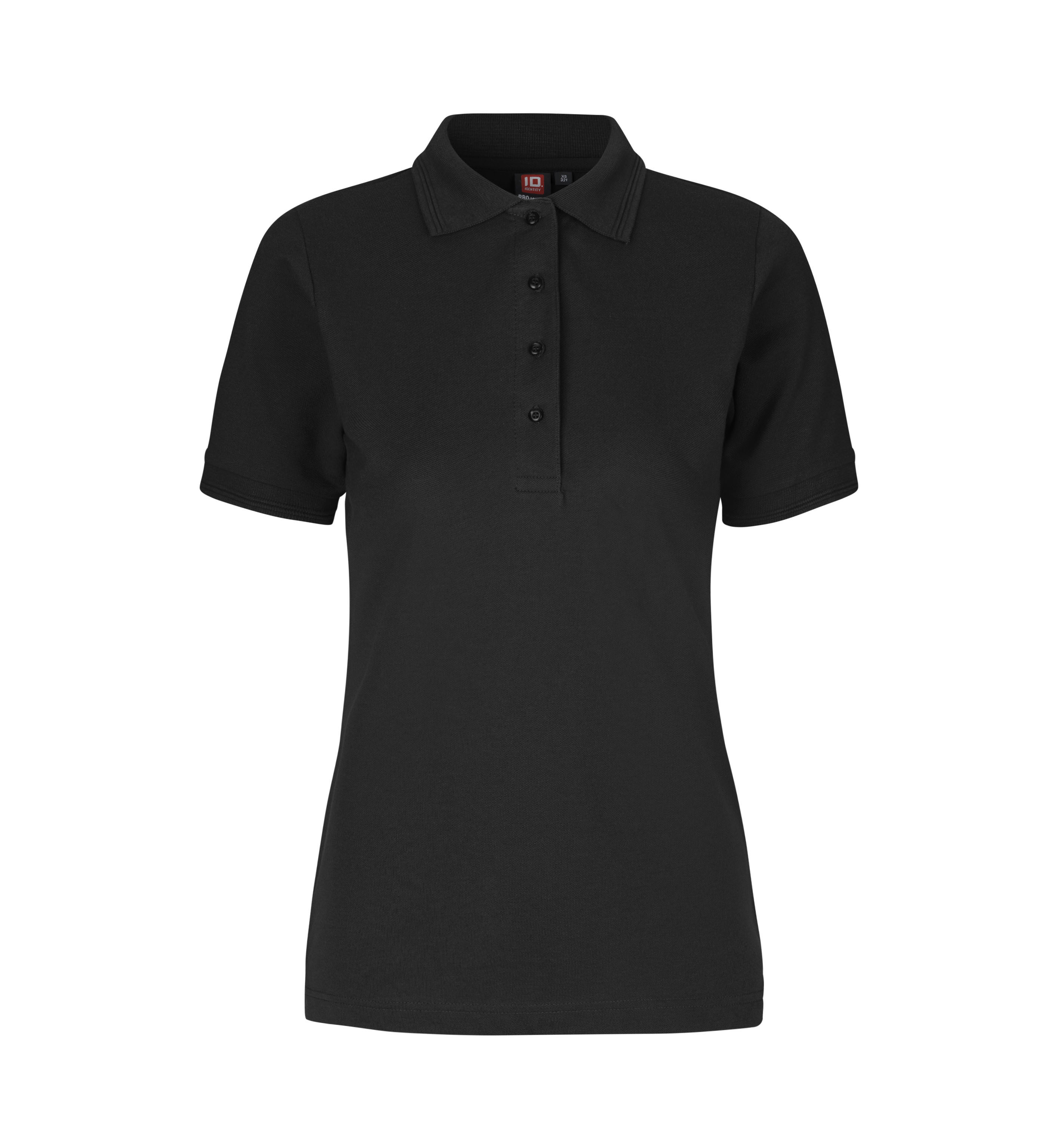 PRO Wear Ladies Work Polo Shirt Short Sleeve 210-220 g/m² ID Identity® Black S