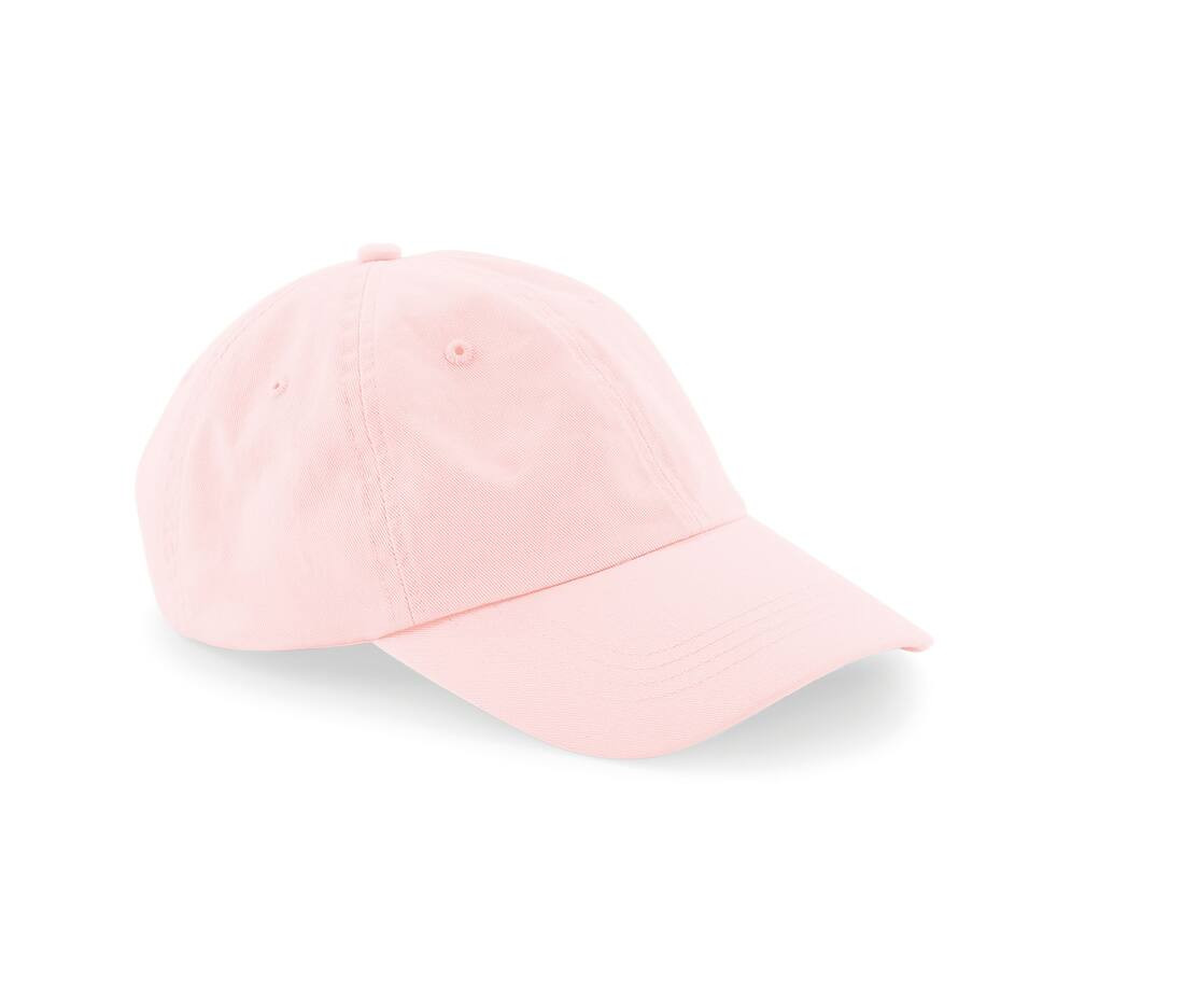 Low Profile 6 Panel Dad Cap Beechfield® NUR BEDRUCKBAR Pastel Pink