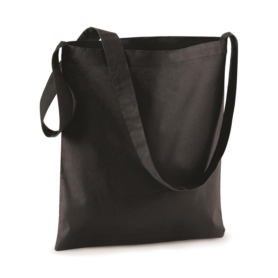 Cotton bag 34 x 40 cm Westford Mill® Black