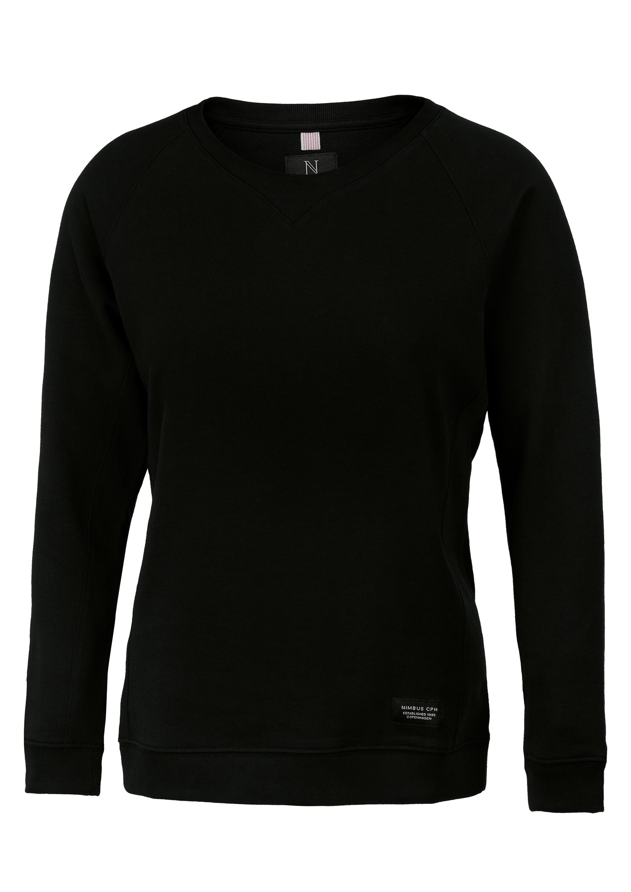 Damen Bio-Baumwoll-Sweatshirt Newport 300 g/m² Nimbus® Black 3XL
