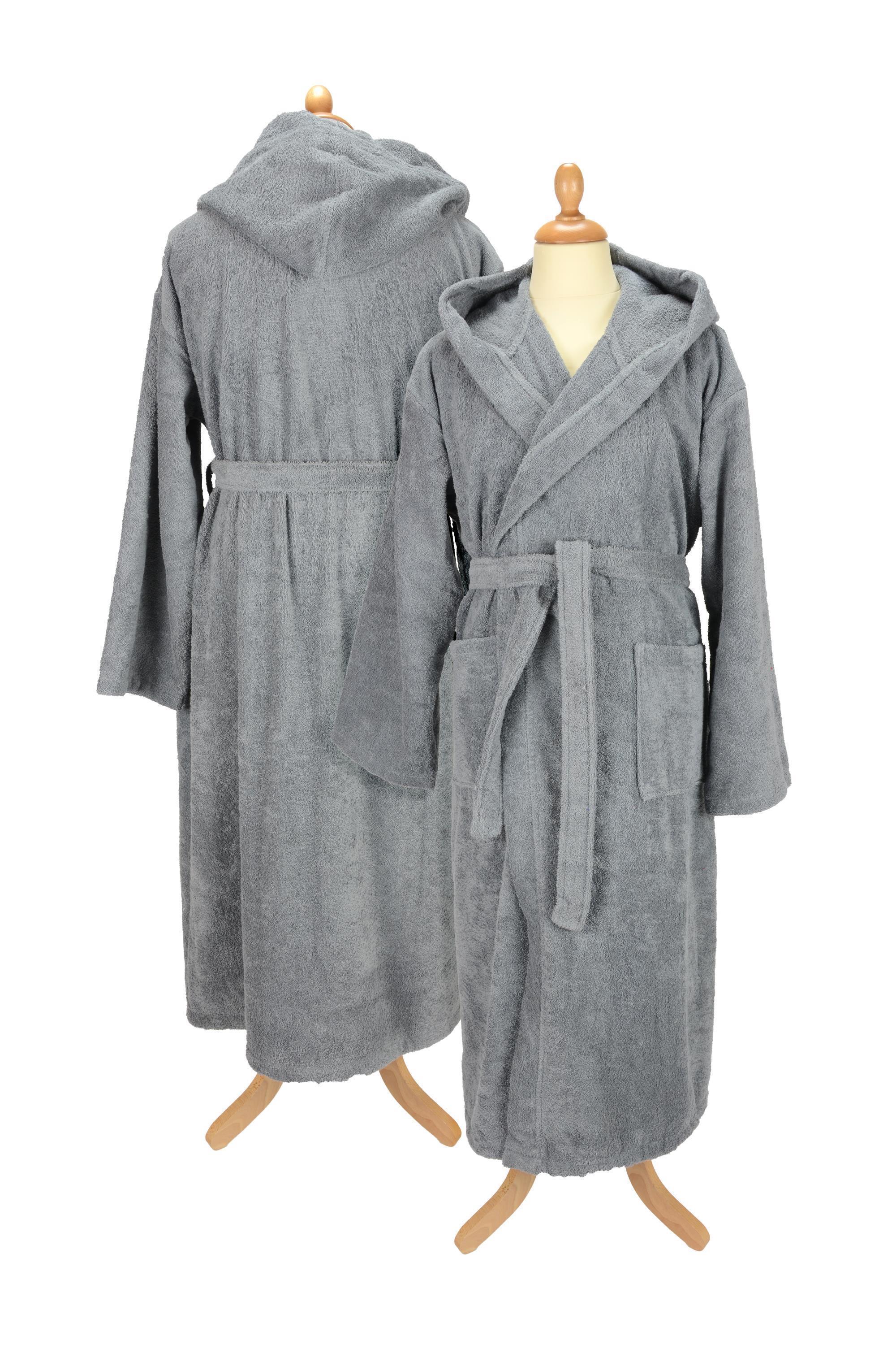 Unisex bathrobe with hood 400 g/m² A&amp;R®