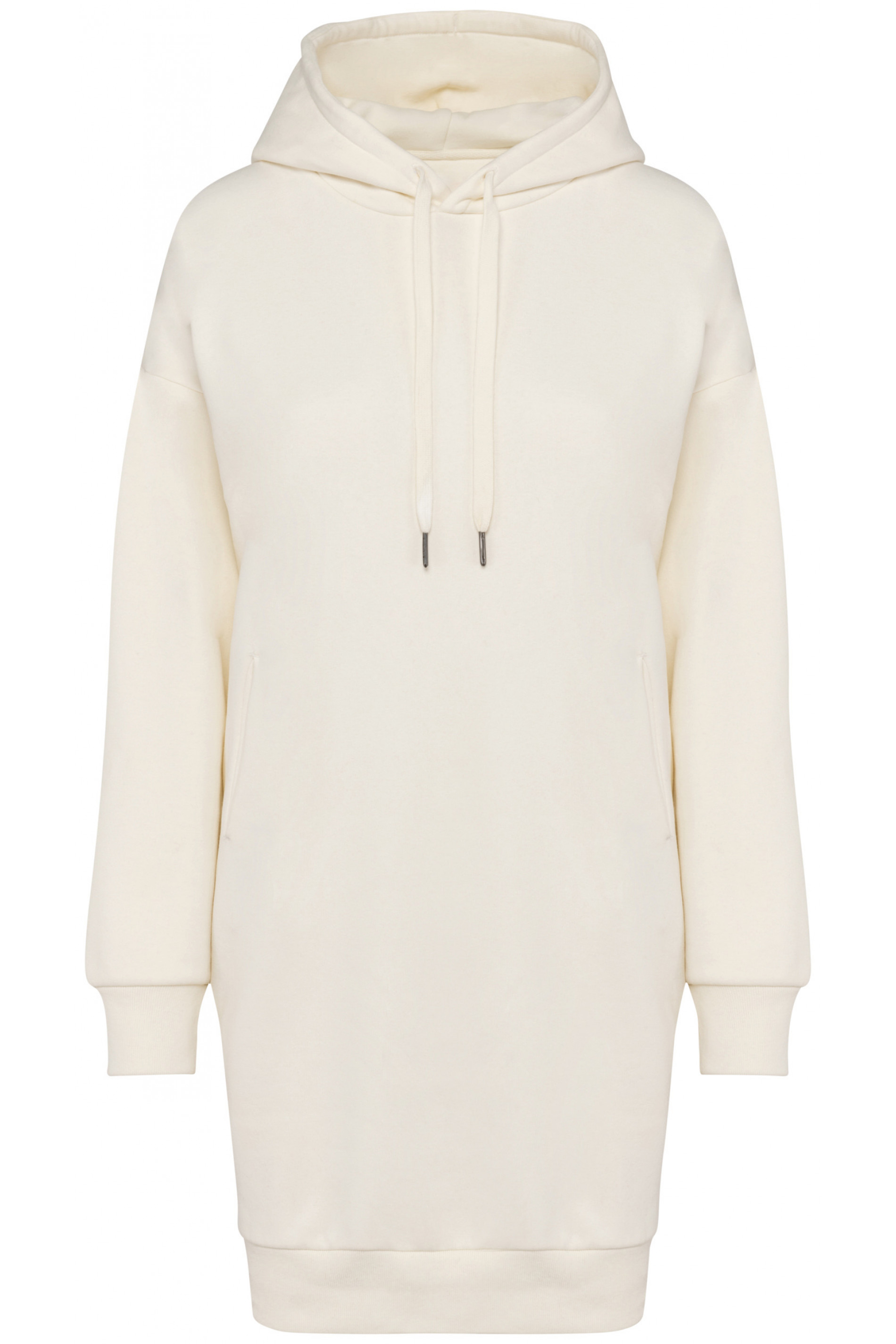 Bio-Baumwoll-Sweatshirt-Kleid 300 g/m² Native Spirit® Ivory L
