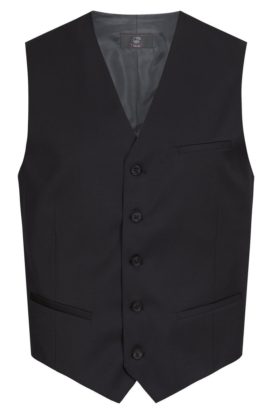 Men's Vest Regular Fit 1225 Greiff® Black 24