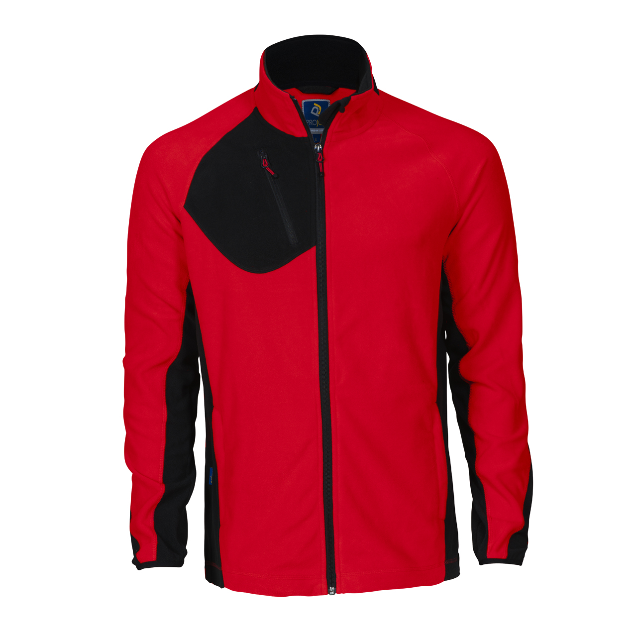 Workwear Fleecejacke 190gr/m² Projob® Rot 4XL