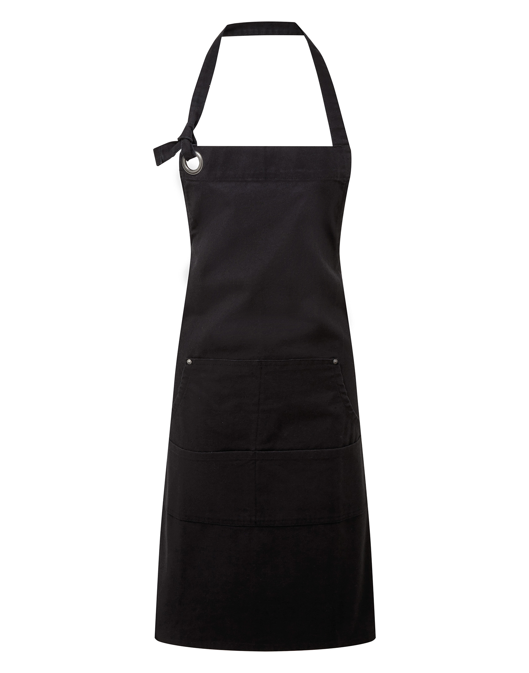 Calibre cotton canvas pocket apron 72 x 86 cm Premier® Black