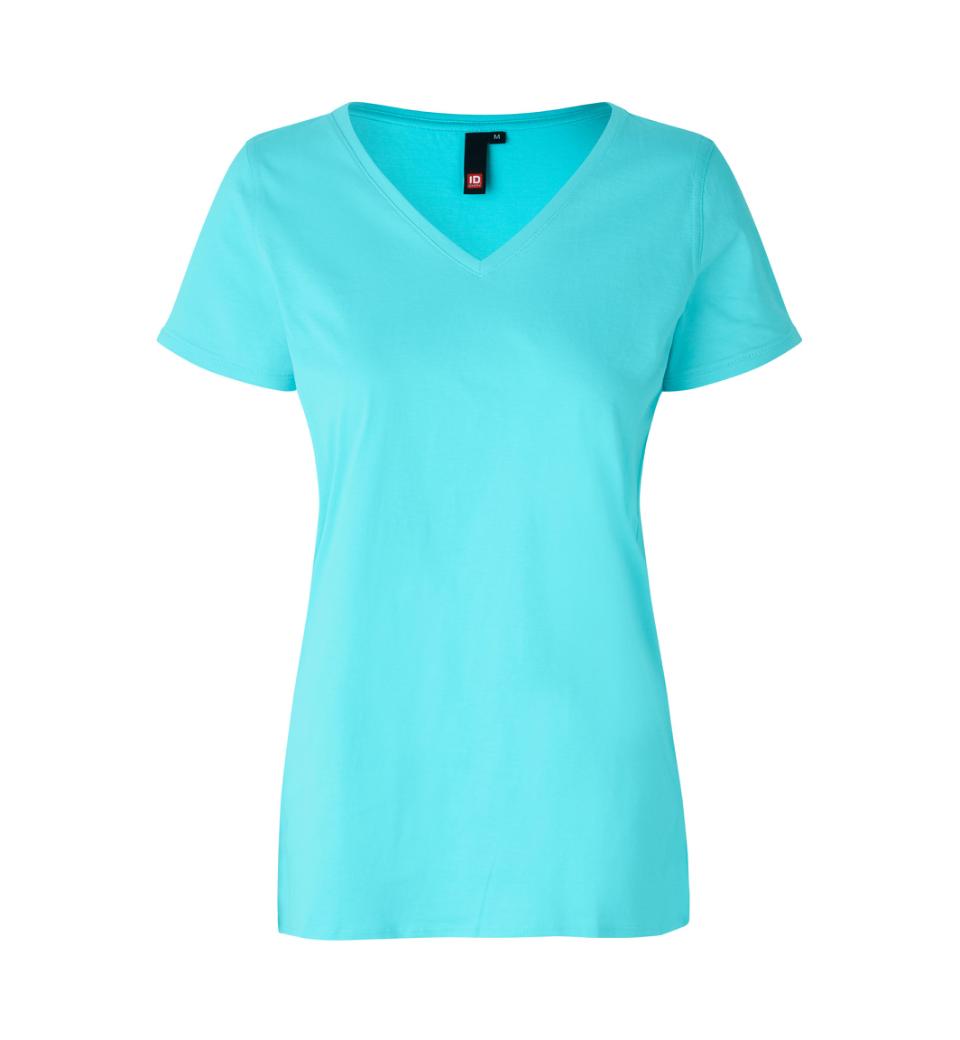 Core Damen T-Shirt V-Kragen 160 g/m² ID Identity® Mint S