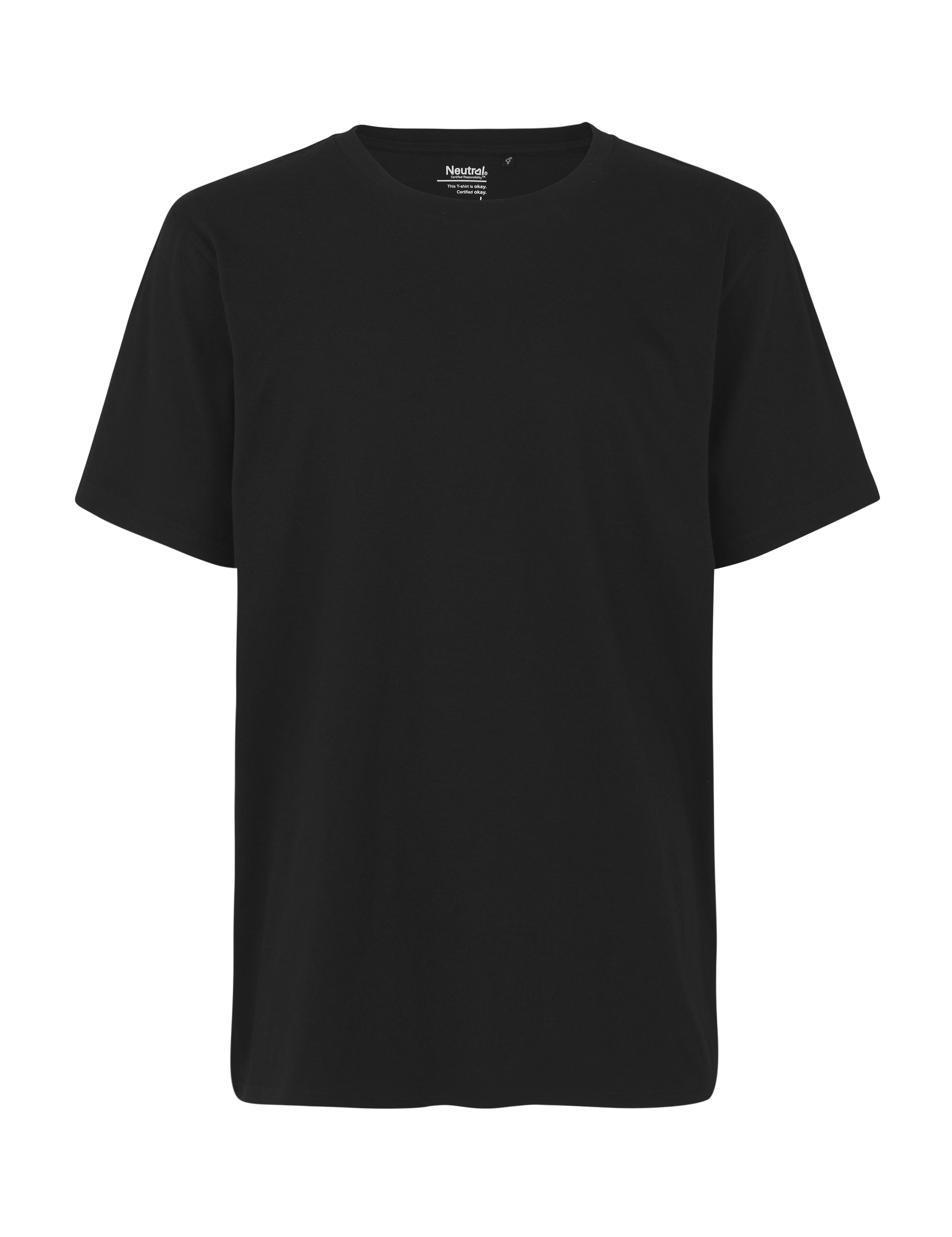 Organic Fairtrade Workwear T-Shirt 155 g/m² Neutral® Black S