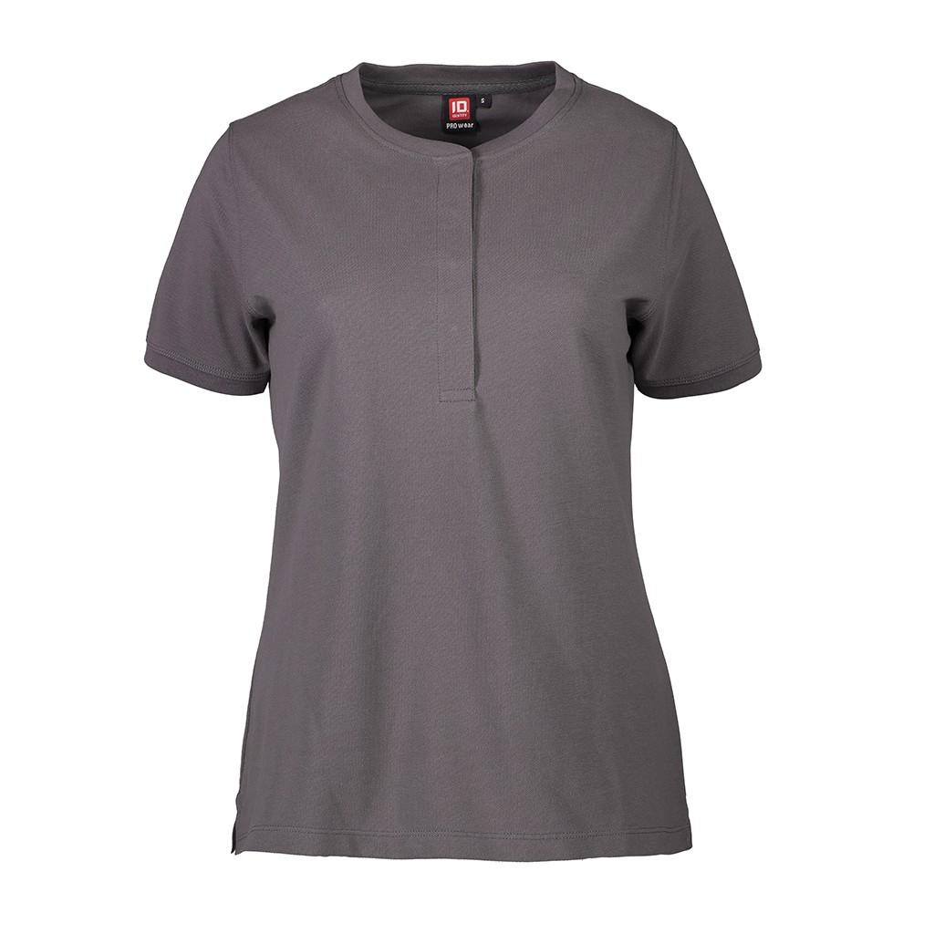 PRO Wear Damen HACCP-Poloshirt CARE 220 g/m² ID Identity® Silver Grey 5XL