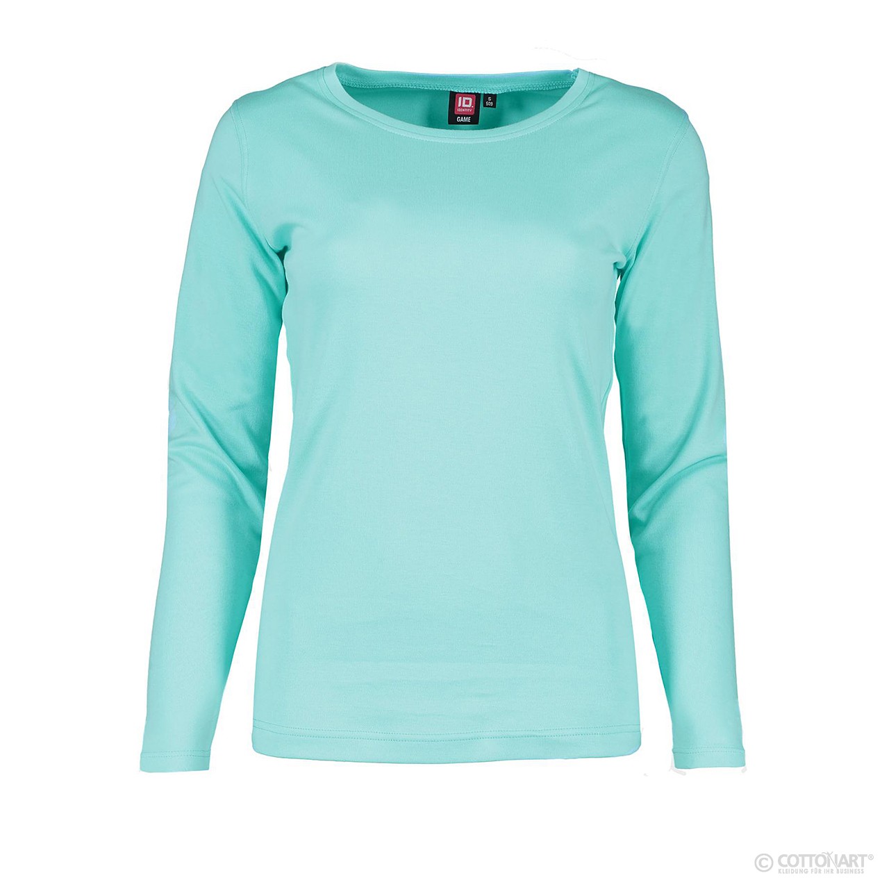 Ladies T-Shirt Interlock Long Sleeve 210-220 g/m² ID Identity®