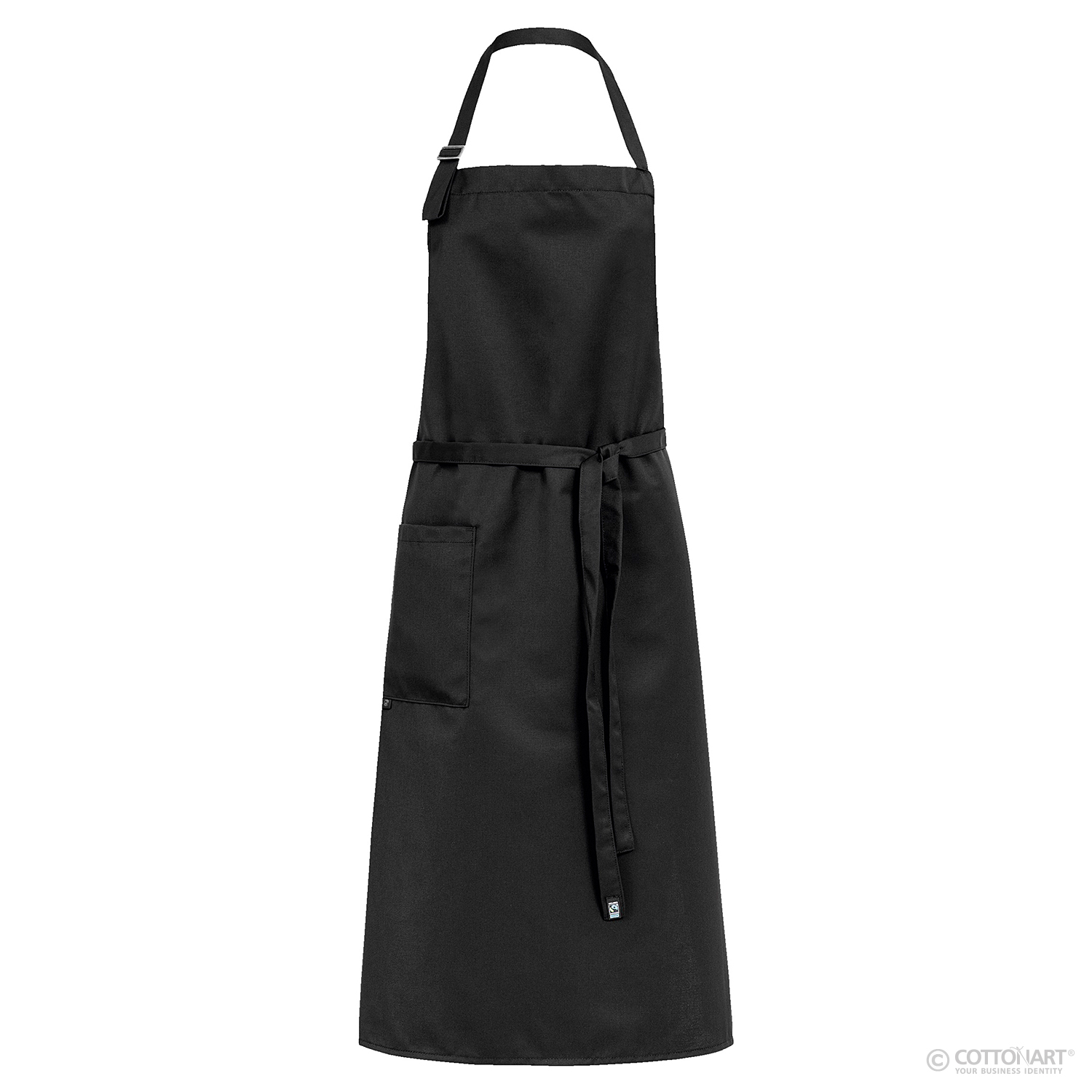 Bib Apron 4412 77 x 100 cm Greiff® Black