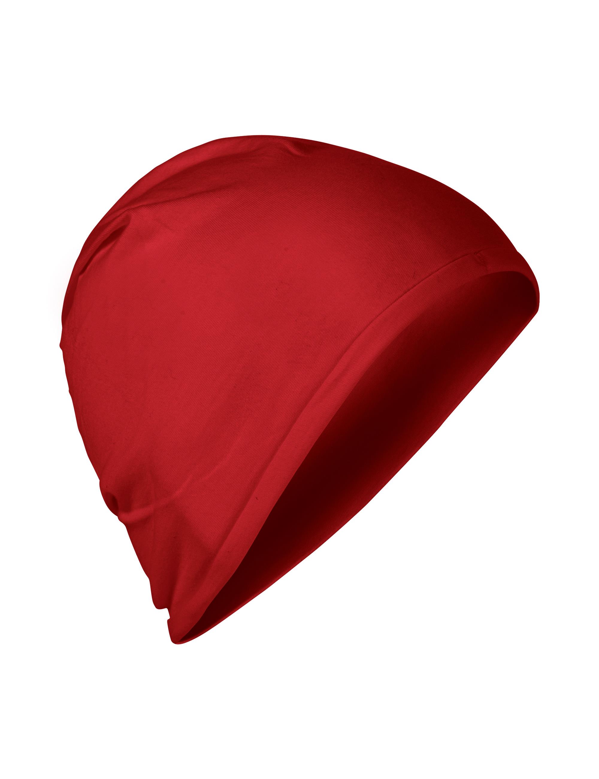 Organic Fairtrade Jersey-Mütze Neutral® Red
