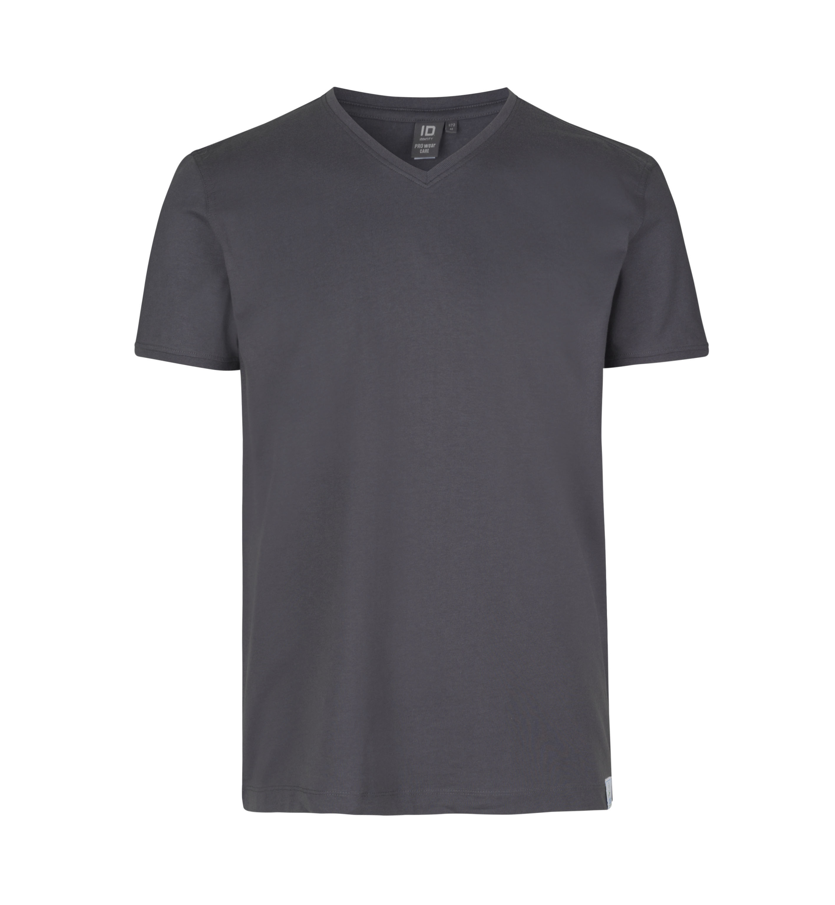 PRO Wear CARE T-Shirt Herren | V-Ausschnitt 220 g/m² ID Identity® Silber M